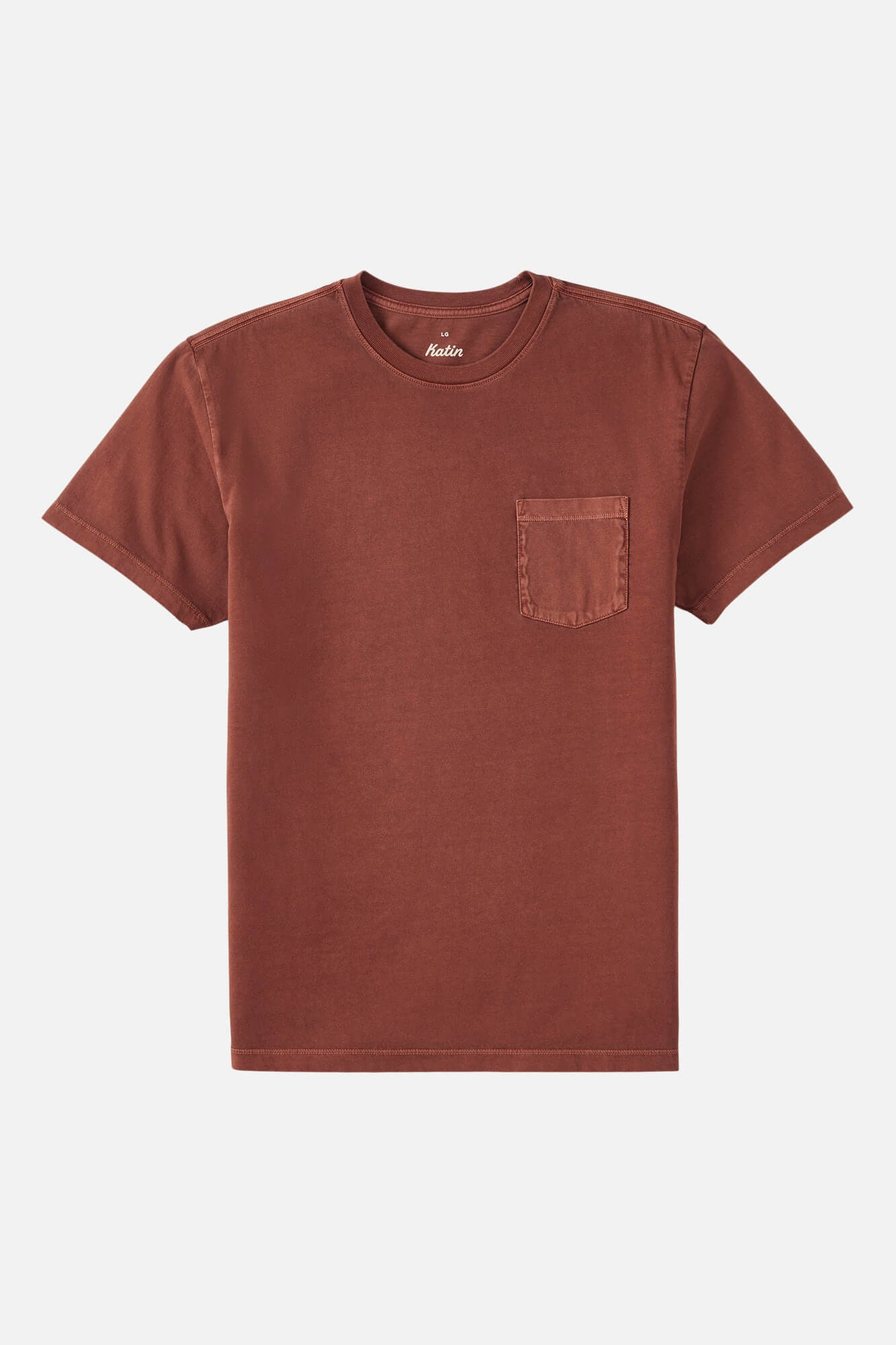 Katin Base Tee Mahogany