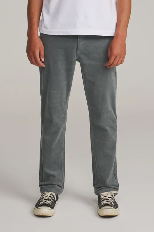 Katin Corey Corduroy Pant men's slim straight stretch corduroy pants with fixed waistband and classic five-pocket-inspired styling