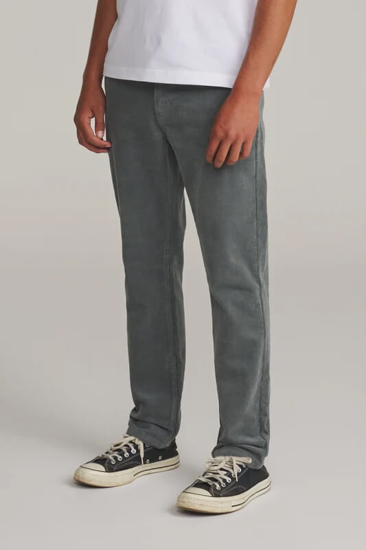 Katin Corey Corduroy Pant men's slim straight stretch corduroy pants with fixed waistband and classic five-pocket-inspired styling