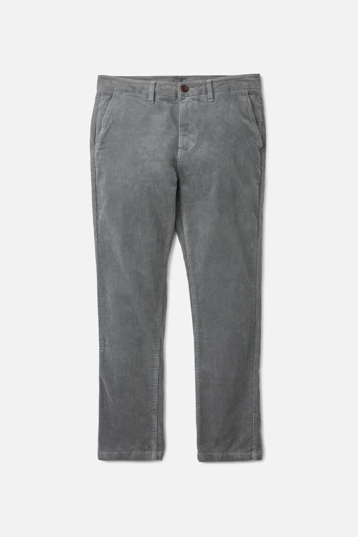 Katin Corey Corduroy Pant men's slim straight stretch corduroy pants with fixed waistband and classic five-pocket-inspired styling