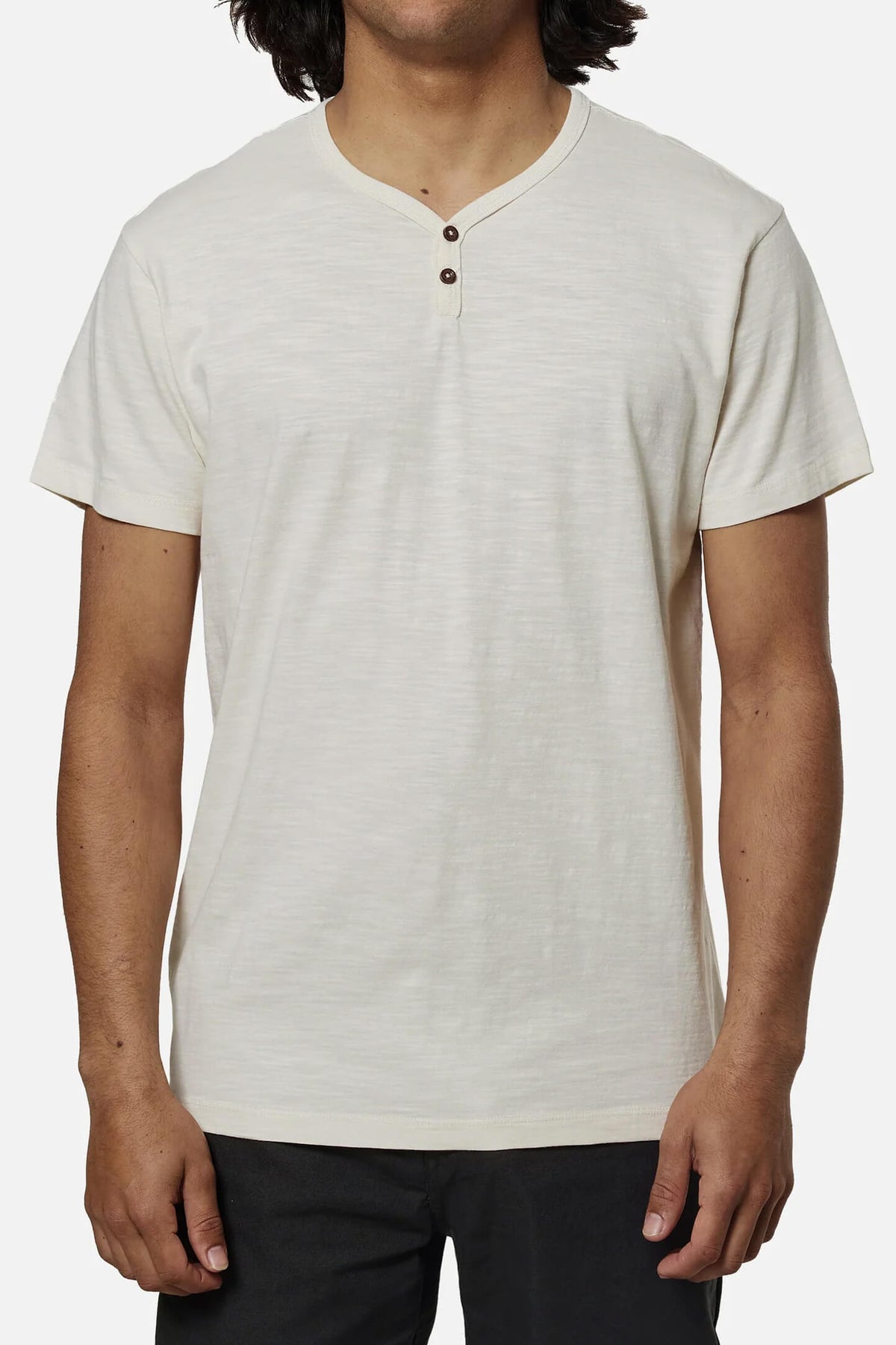 Katin Folk Henley in white