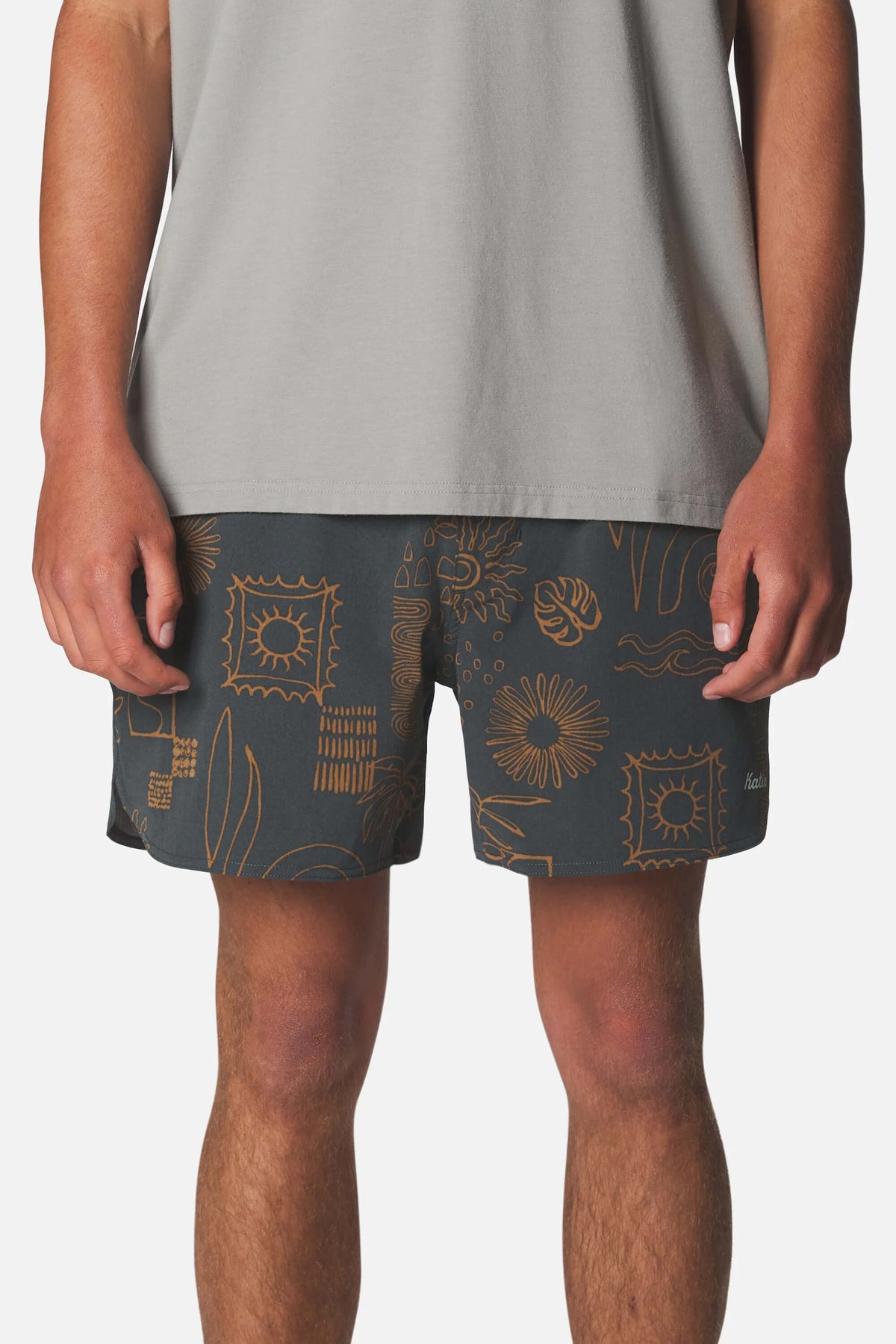 Katin OTG Rover Short in black wash habitat