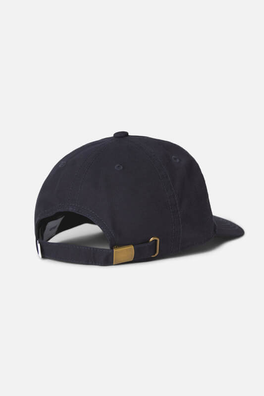 Katin Santa Fe Hat featuring a low-profile unstructured crown, curved brim, adjustable snapback closure, and embroidered graphic.