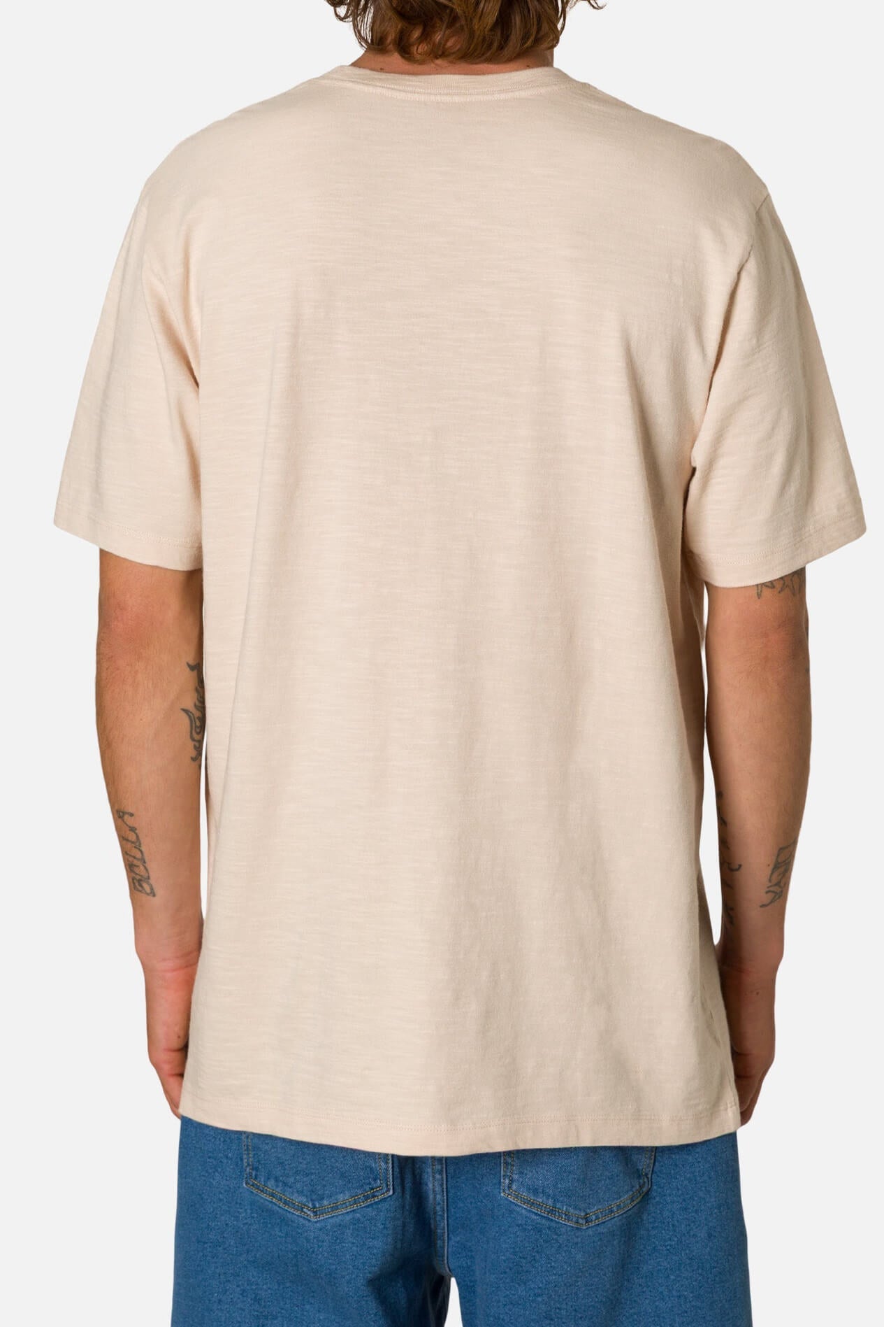 Katin Slub Base Tee Almond Peach