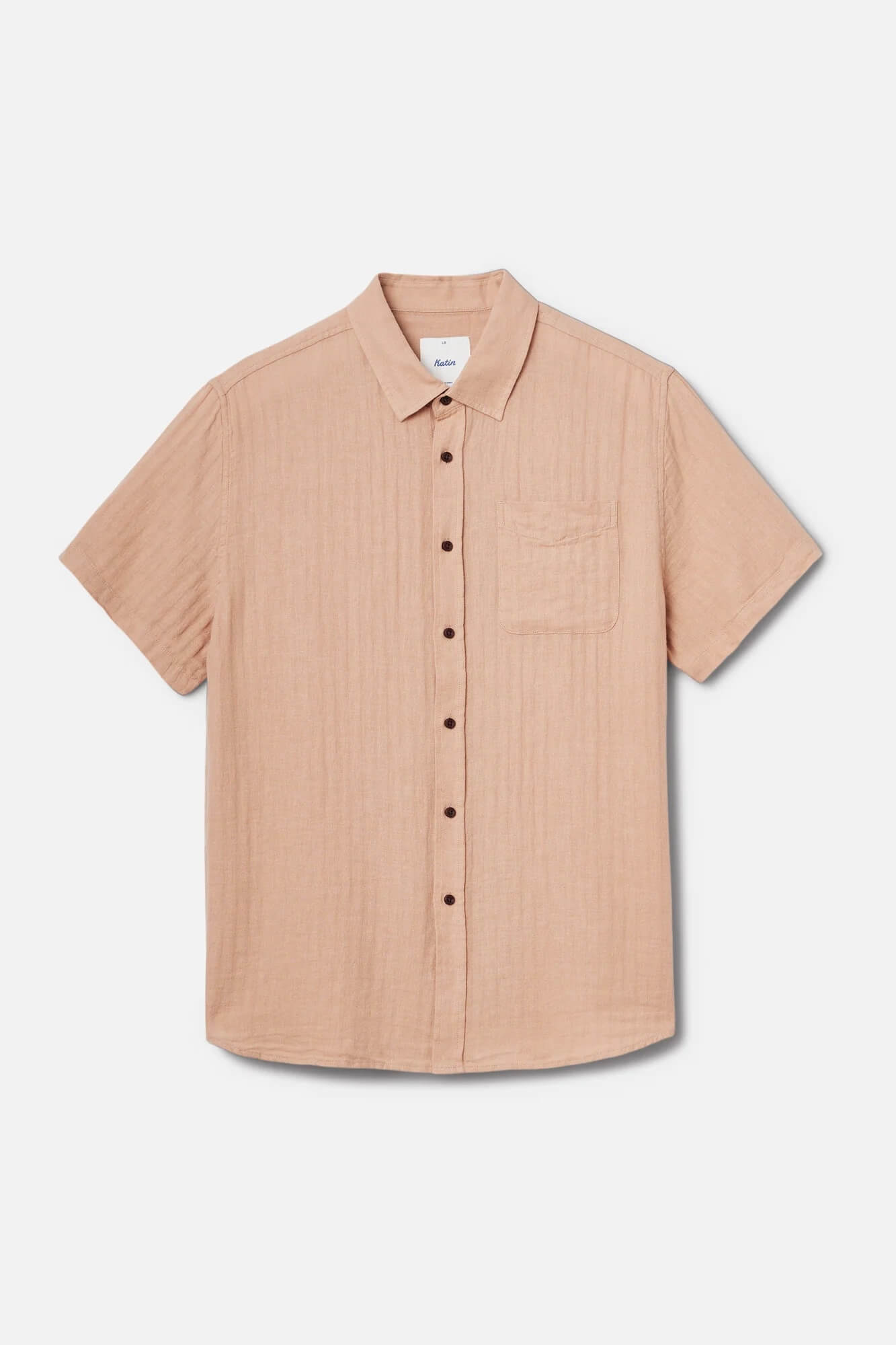 Katin Alan Solid Shirt in Brush
 flat product