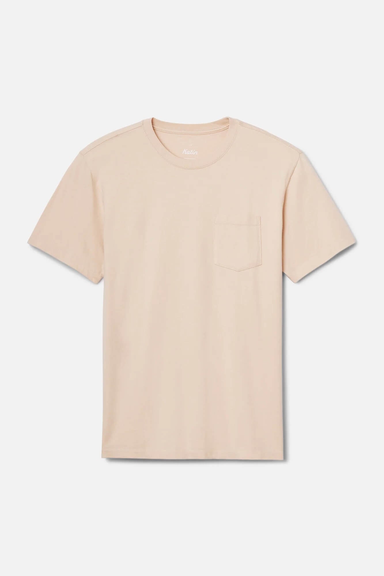 Katin Base Tee in Almond Peach flat product