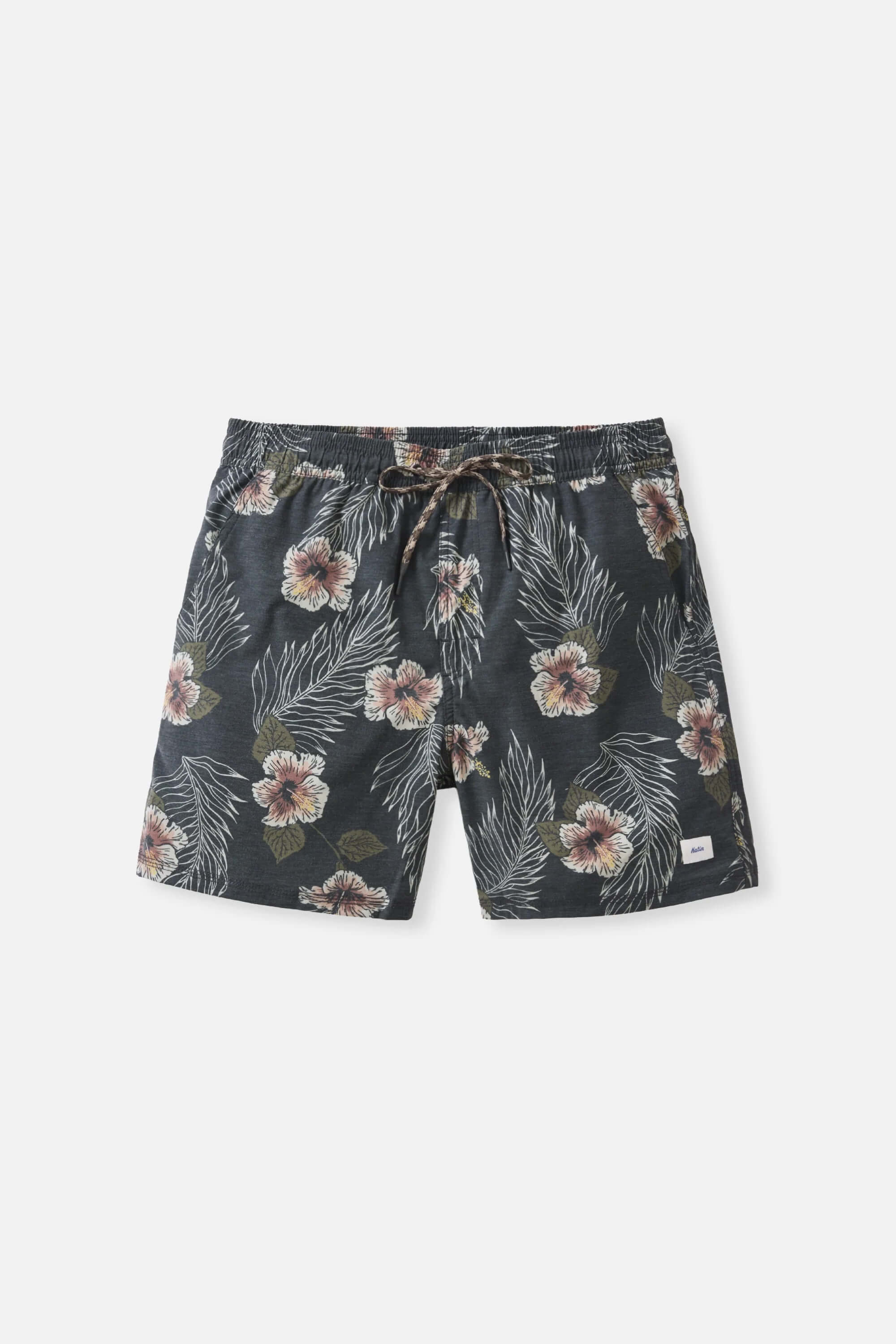 Katin Mallow Volley Short in Black flat product