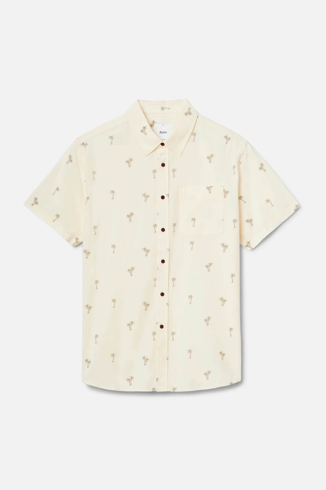 Katin Royal Shirt in Artic Wolf flat product