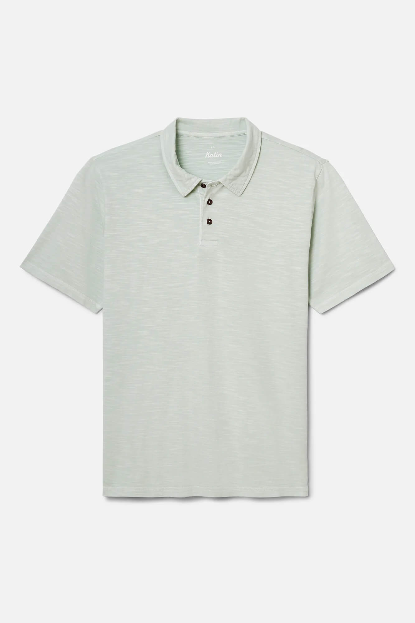Katin Slub Polo in Seafoam flat picture