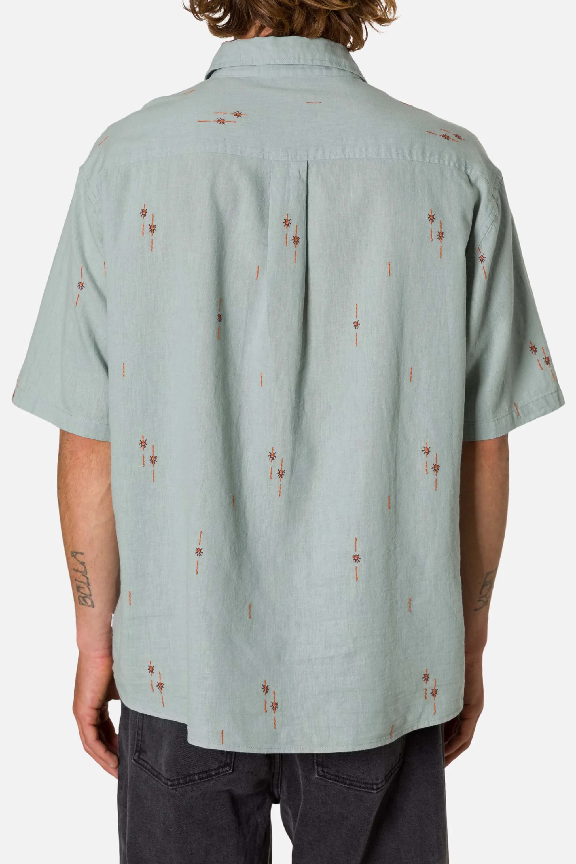 Katin Sparks Shirt in Abyss back fit