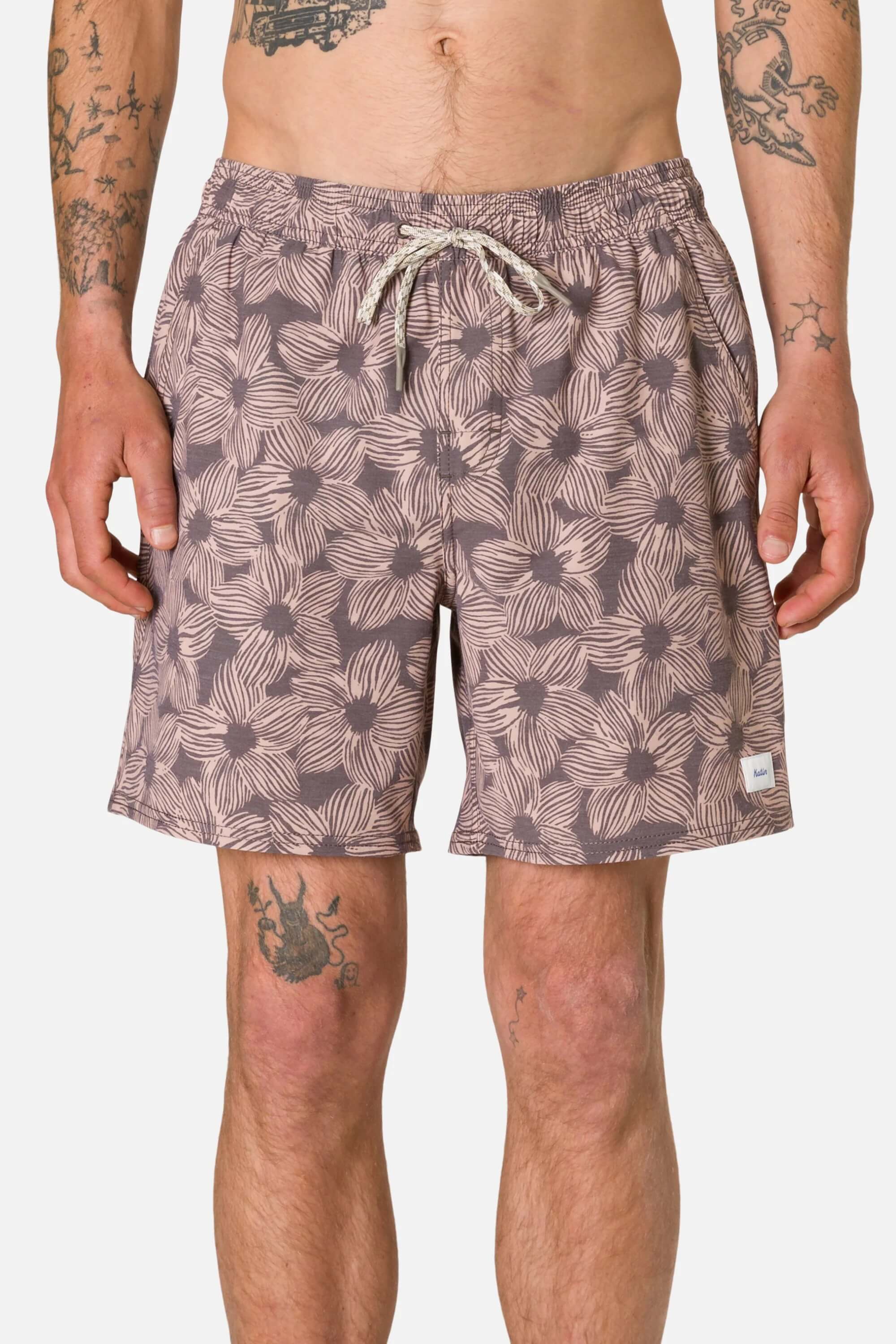 Katin Thermo Volley Short in Cocoa