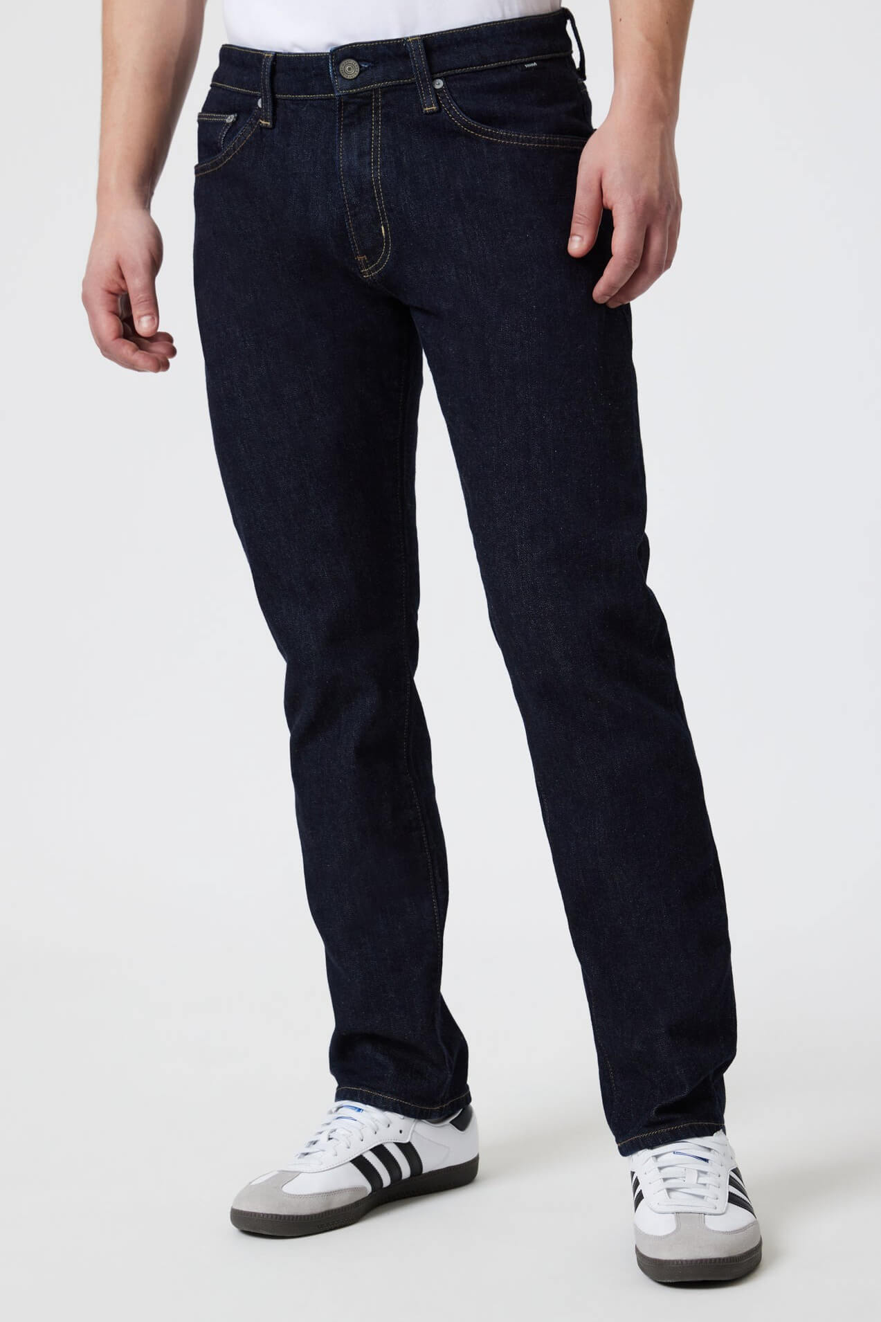 Mavi Marcus Slim Straight Leg in deep selvedge
