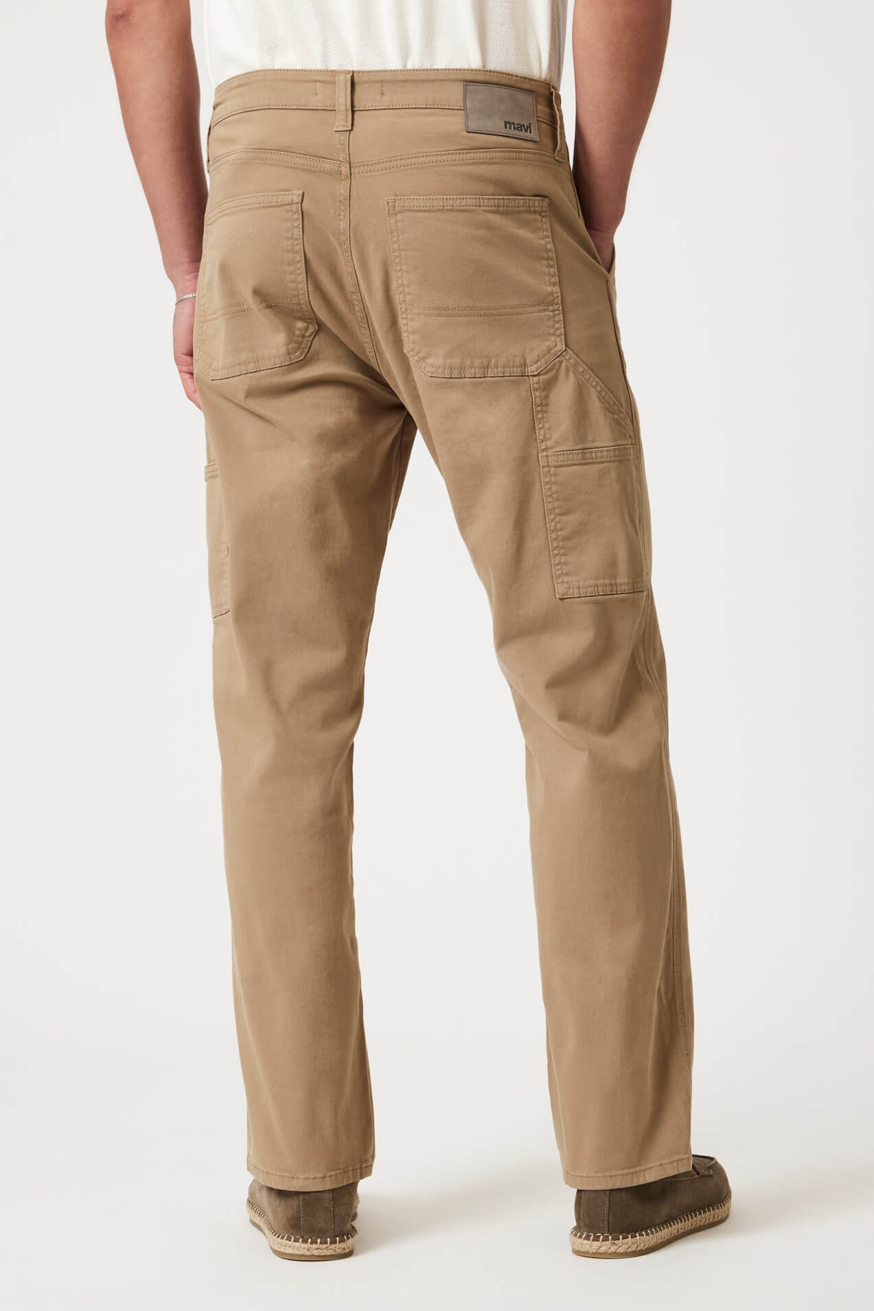 Mavi Jeans oxford straight leg khaki twill pants