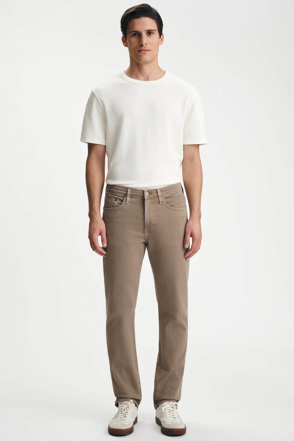 Mavi Zach Straight Leg Jeans men's regular-rise denim with classic fit through the hip and thigh and straight-leg silhouette.