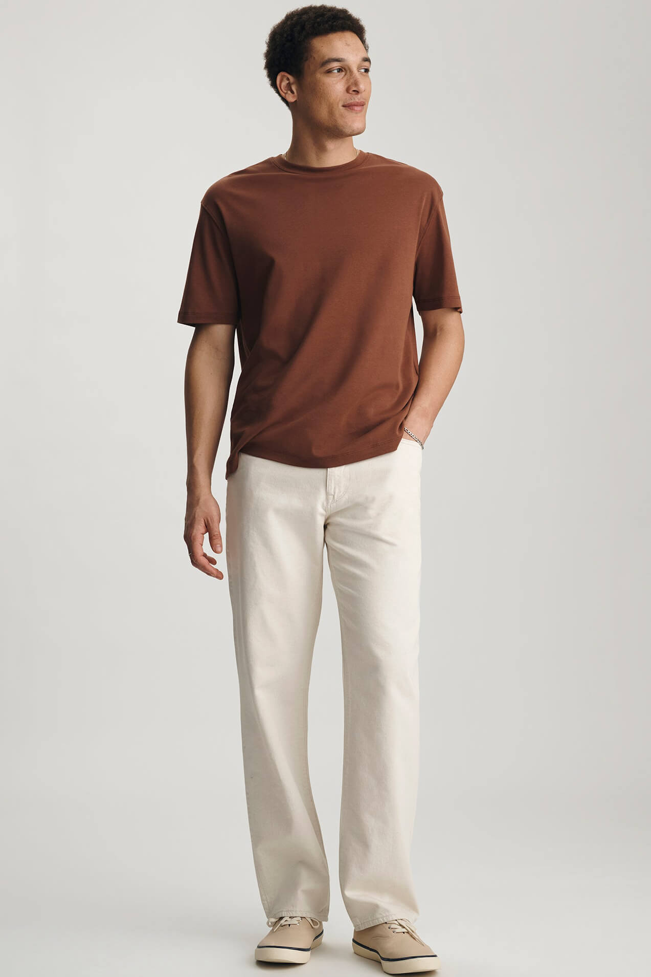 Mavi Marlon Pant Ecru Linen Denim