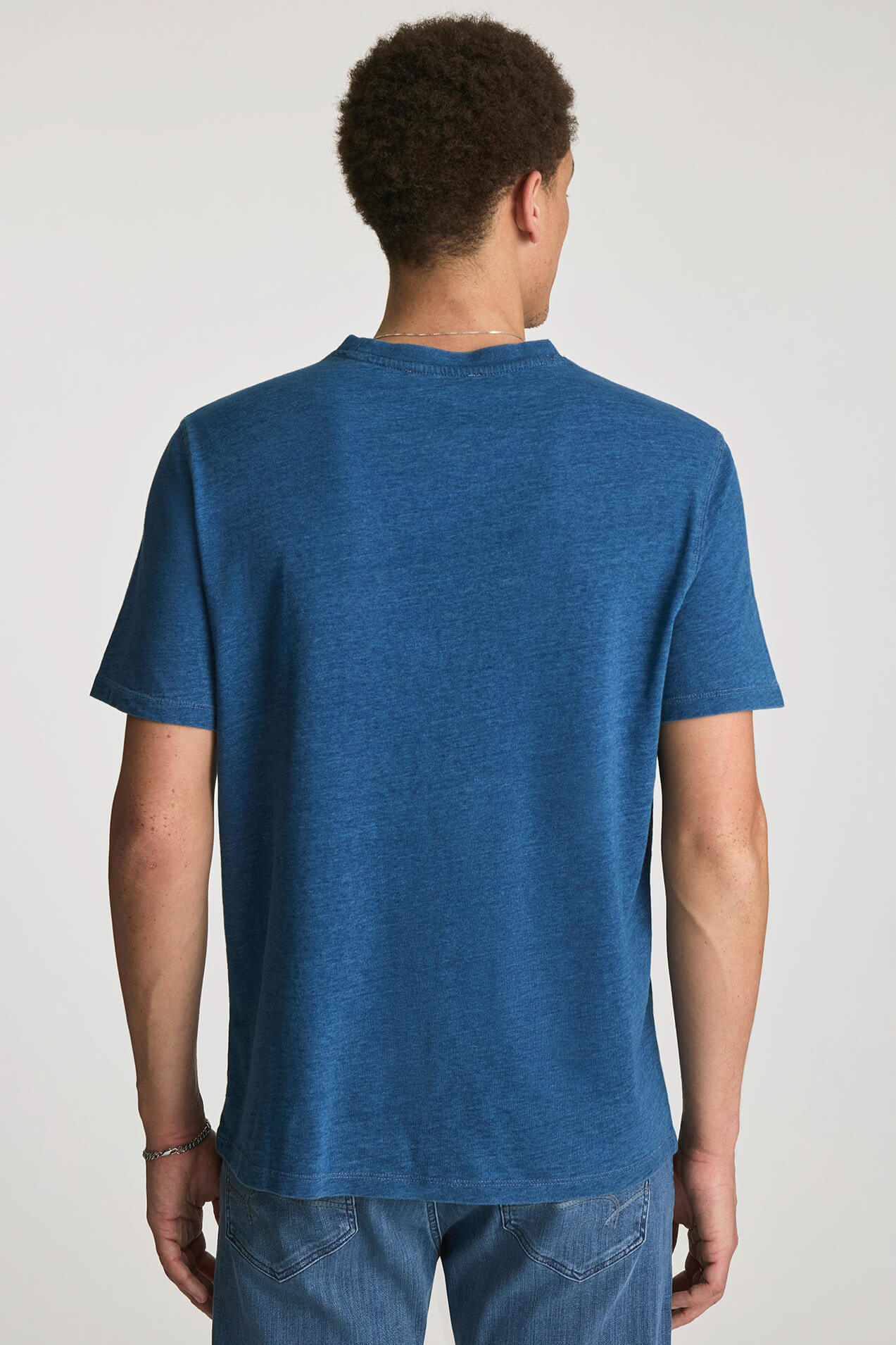 Mavi Pocket Tee in indigo