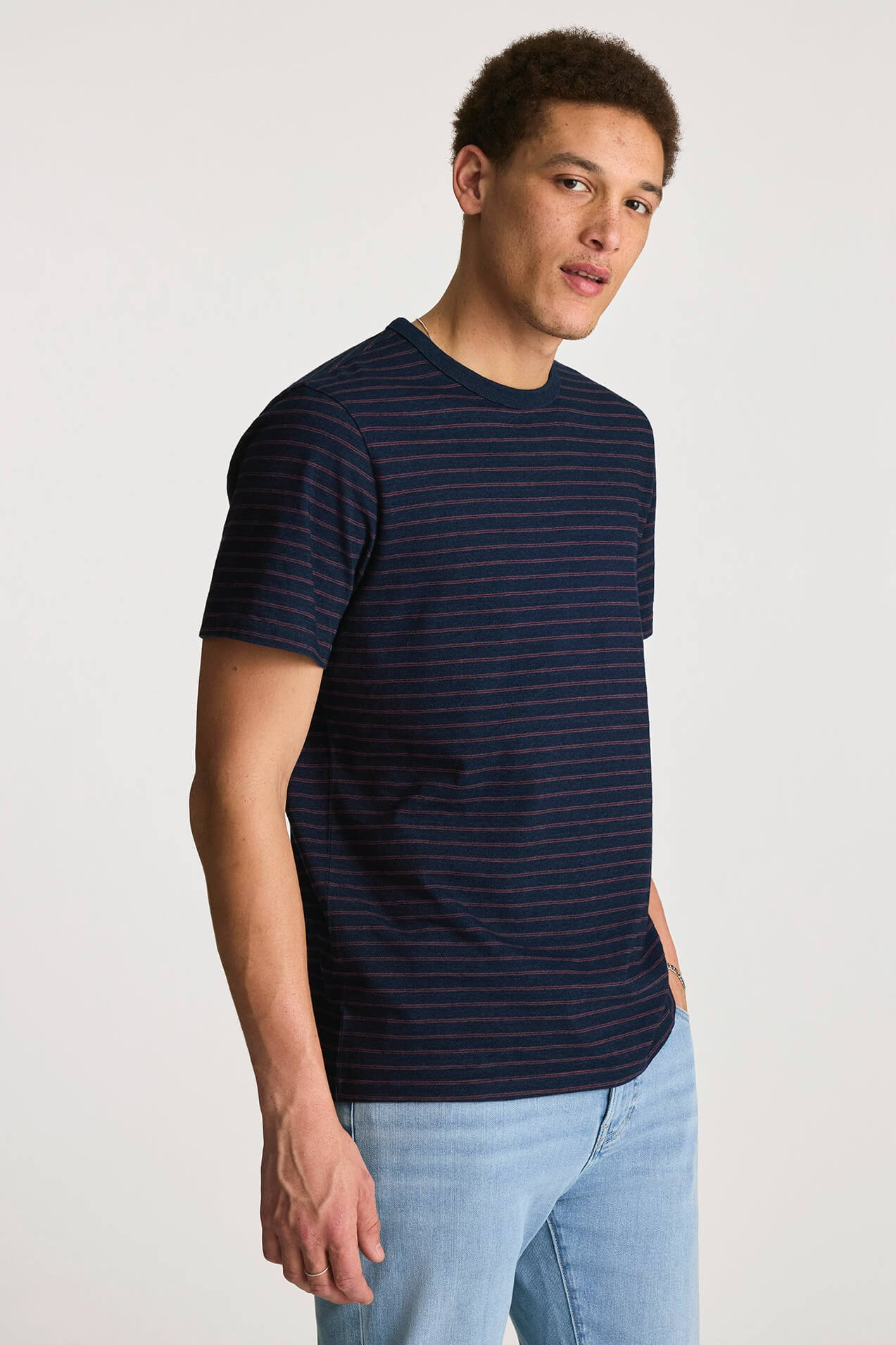 Mavi Stripe Shirt in indigo