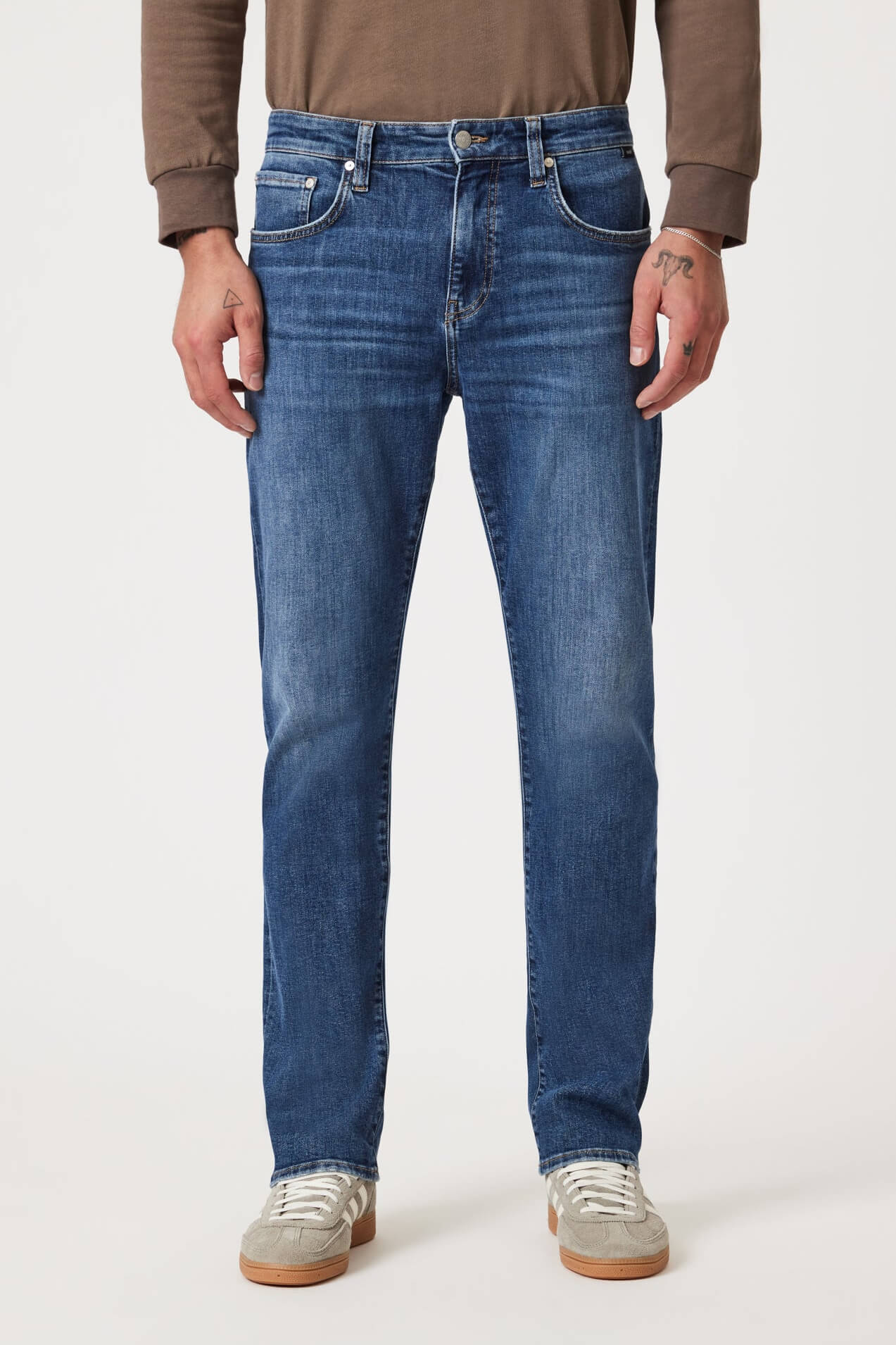 Mavi Zach dark brushed classic blue