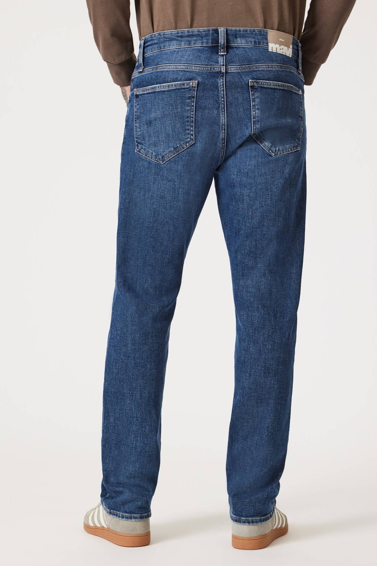 Mavi Zach dark brushed classic blue
