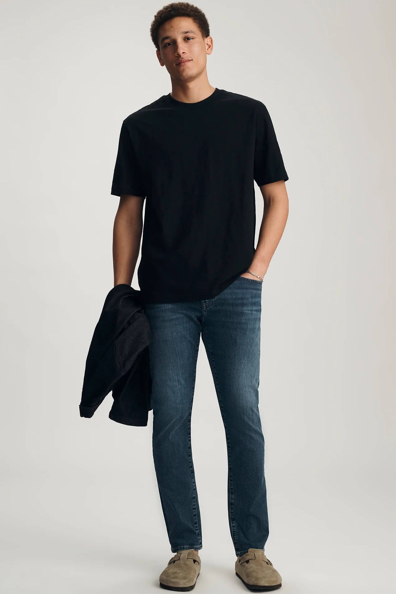 Mavi Short Sleeve Tee in black