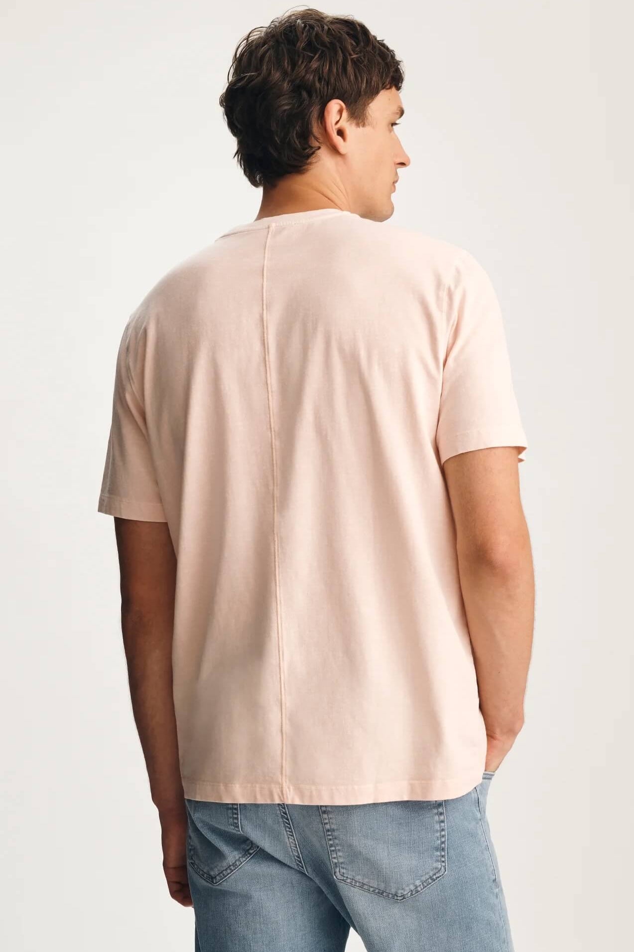 Mavi Short Sleeve Tee in silver peony