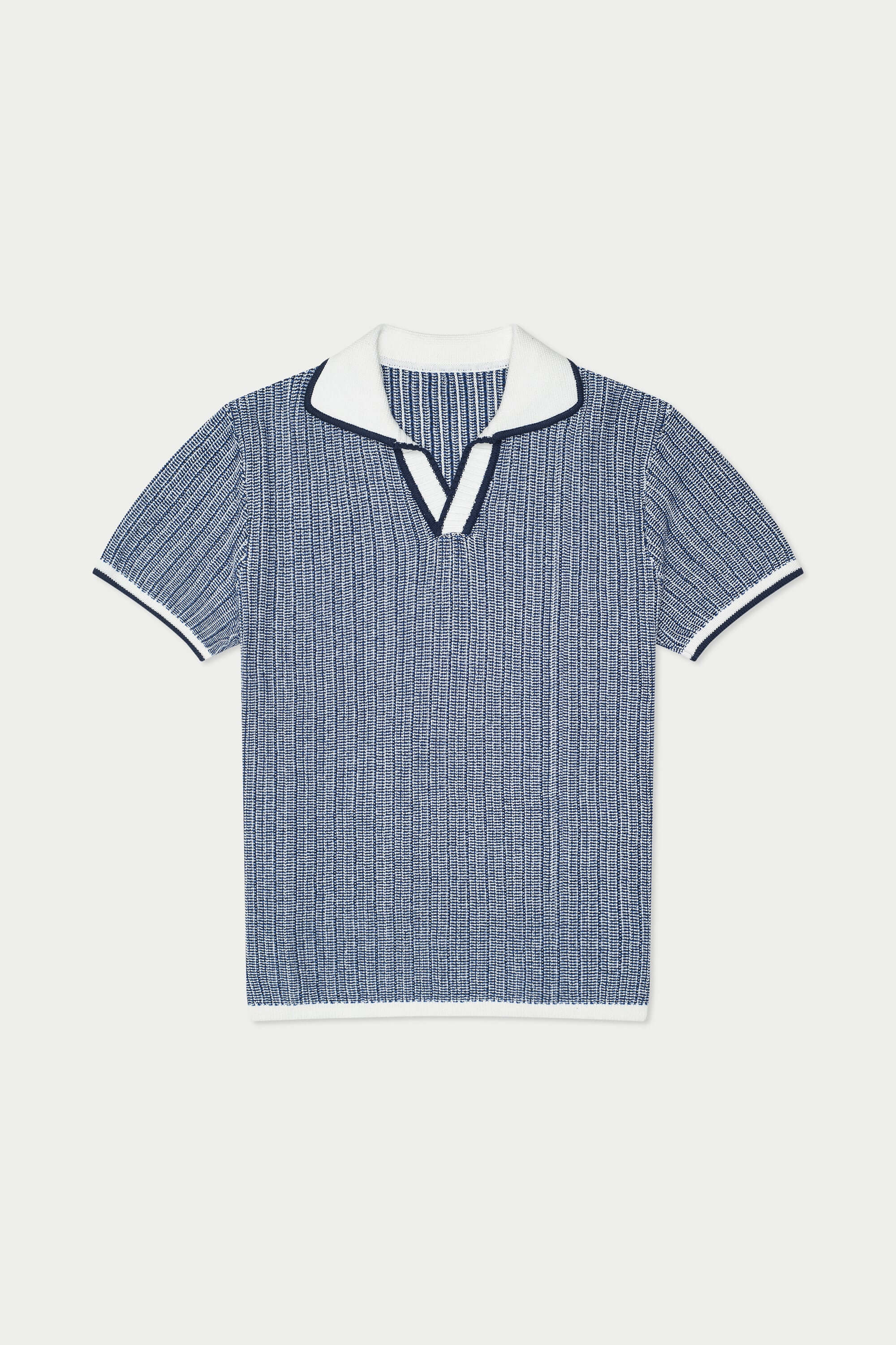 Mavrans Blue Marled Polo
