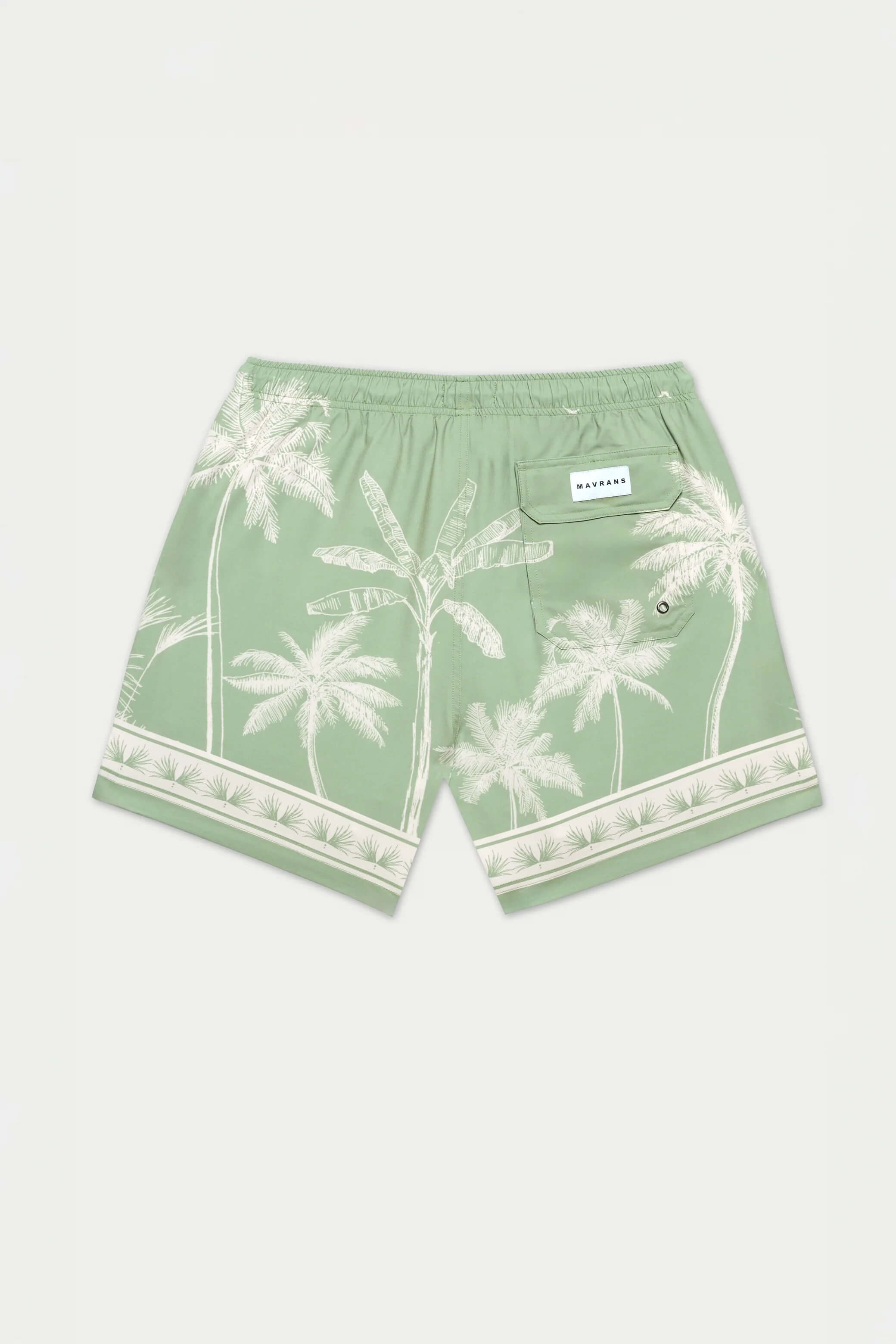 Mavrans Tropical Palm Swim Short back