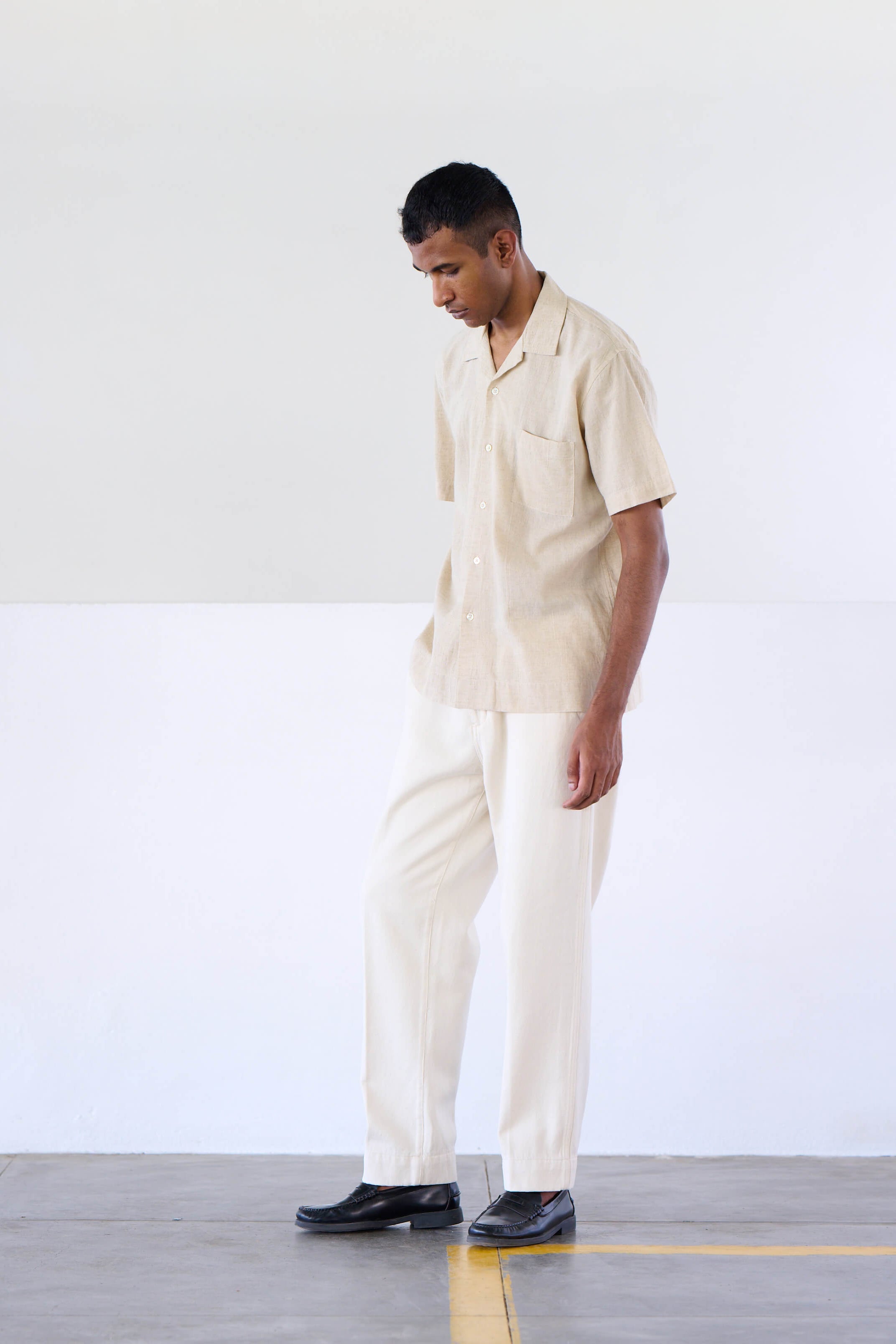 No.30 Cuban Short Sleeve Shirt in 20 side
