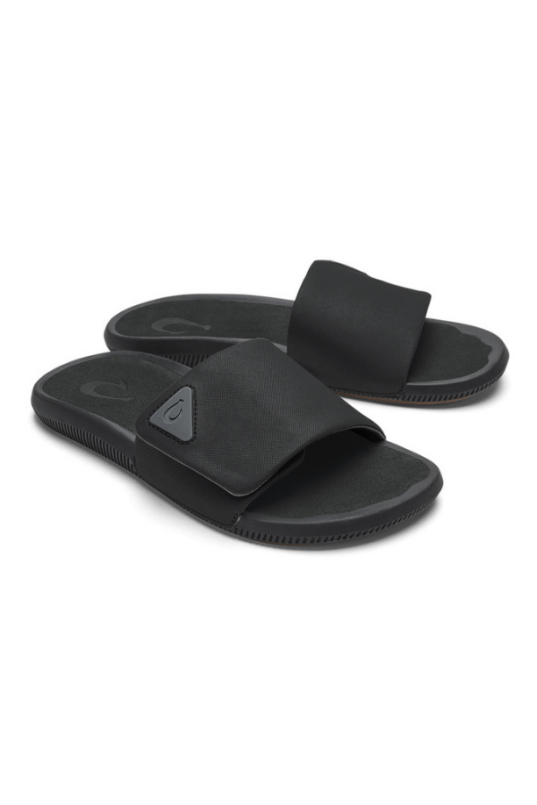 OluKai Ulele Slide in lava rock