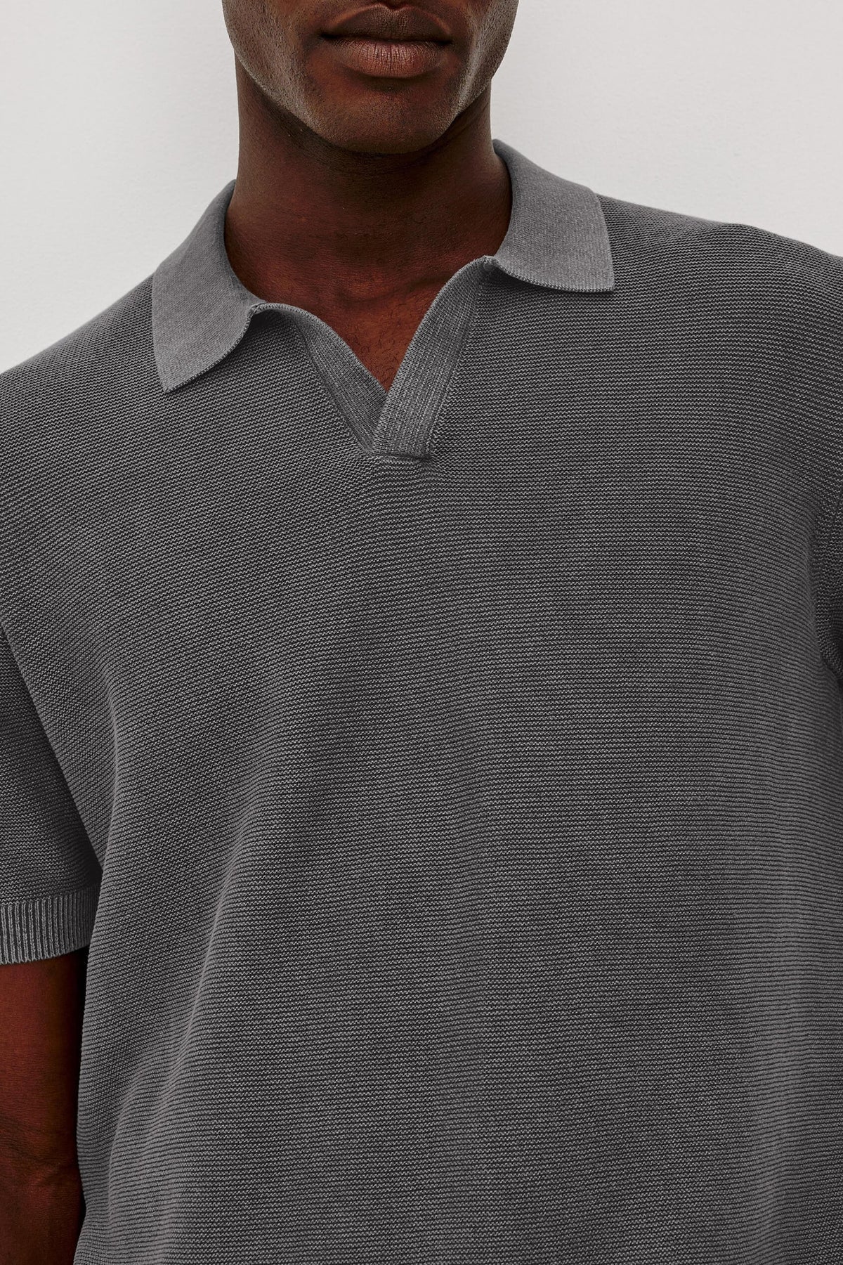 Rails Baker Polo in sunfaded black