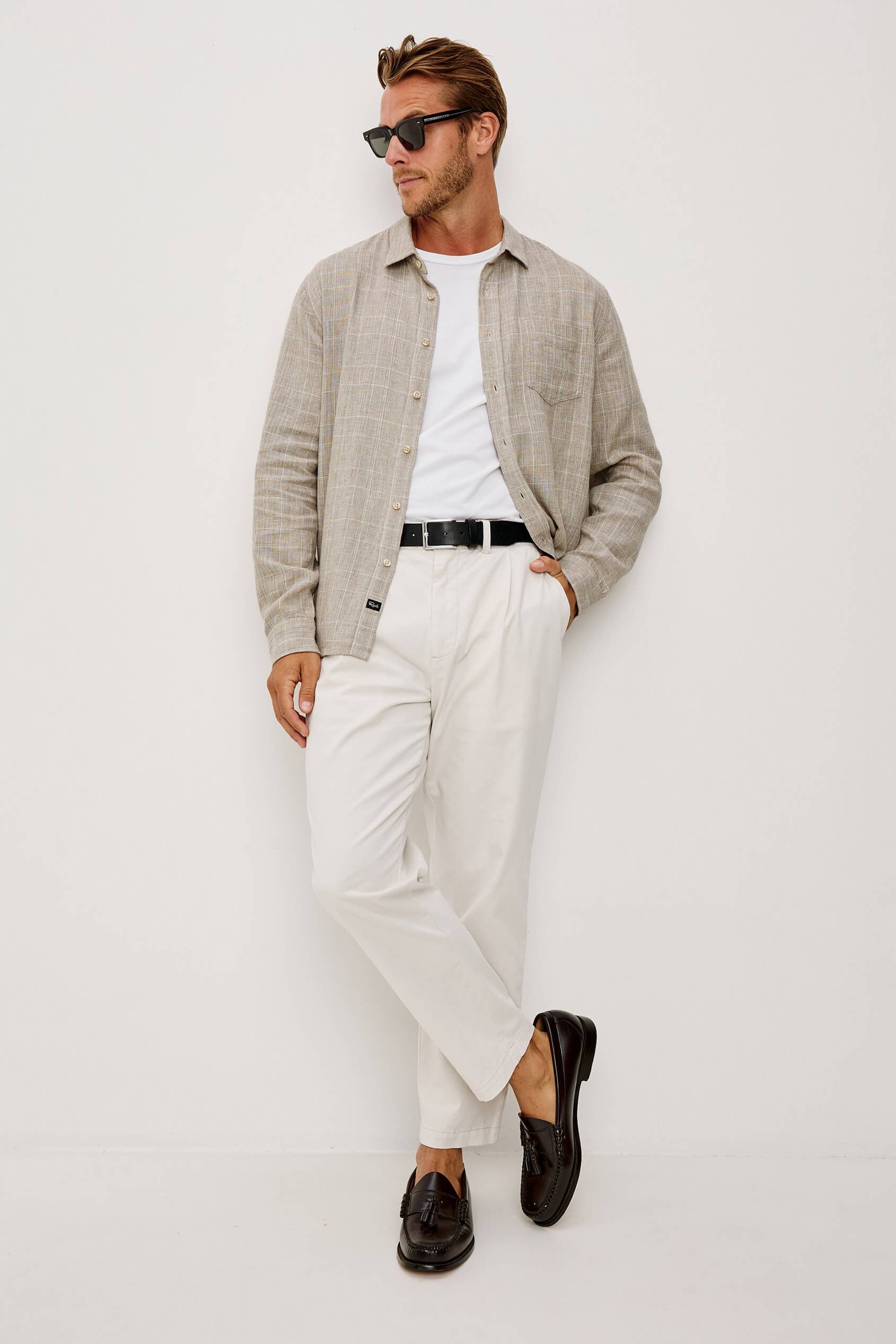 Rails Gracy Shirt in bulgar cream outfit