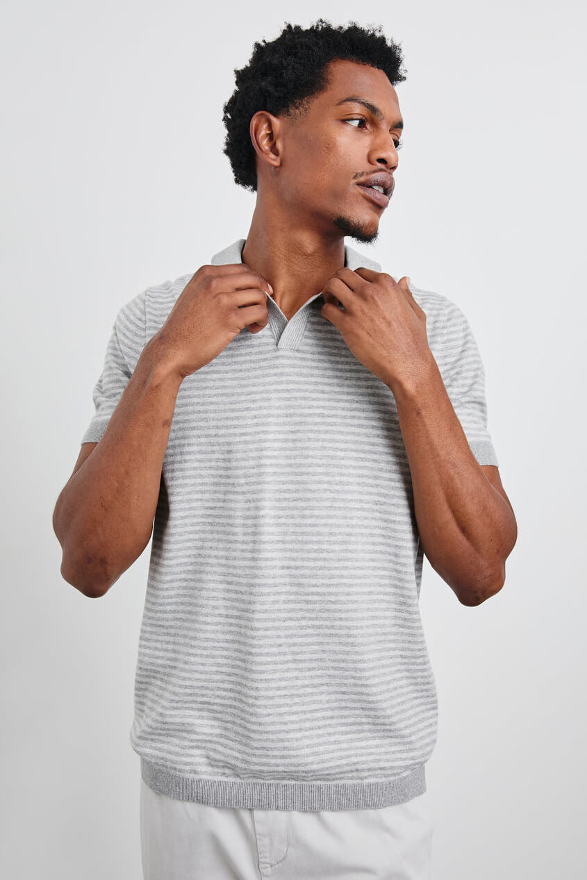 Rails hayden polo in heather grey