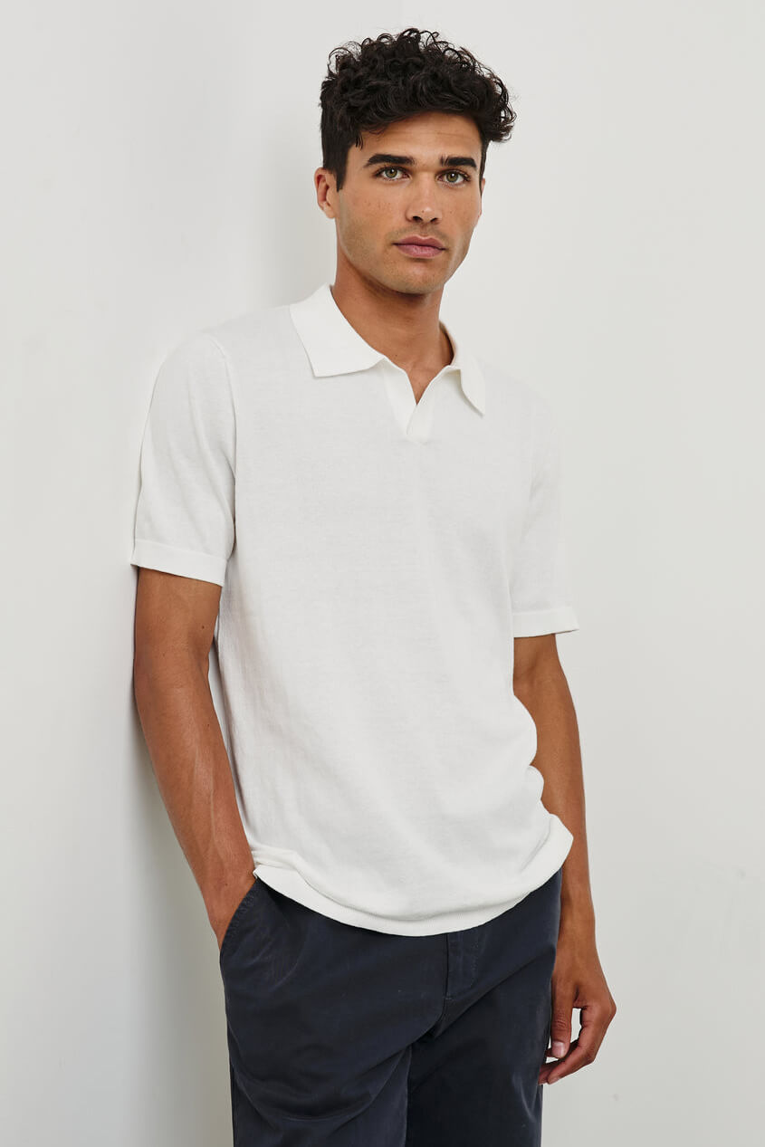 Rails Hayden Polo in White