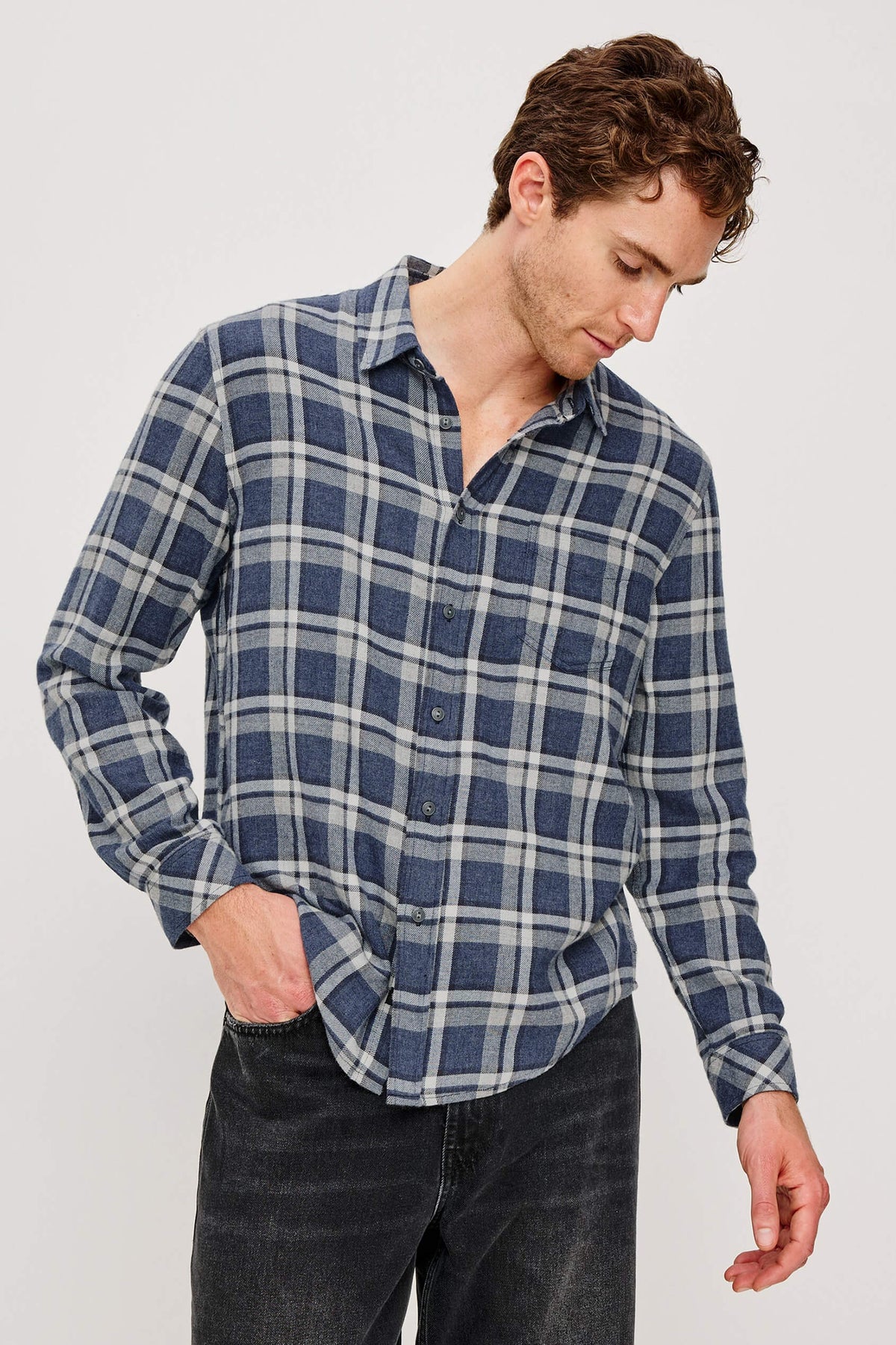 Rails Lennox Shirt in nocturne shimmer