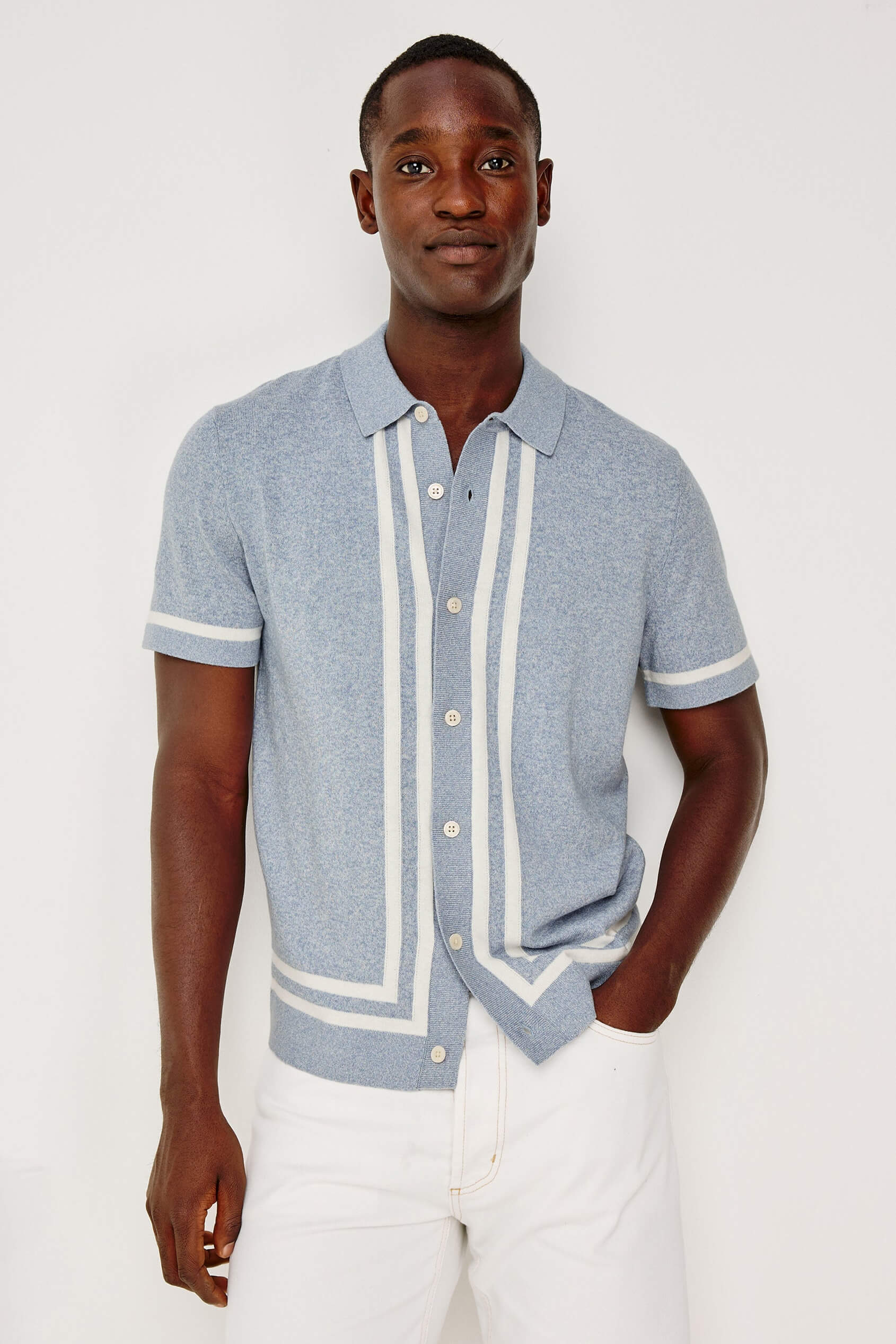 Rails Leo Shirt in sky white
