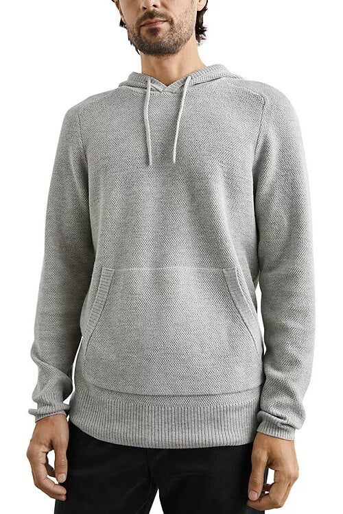 Rails Matador hoodie in heather grey