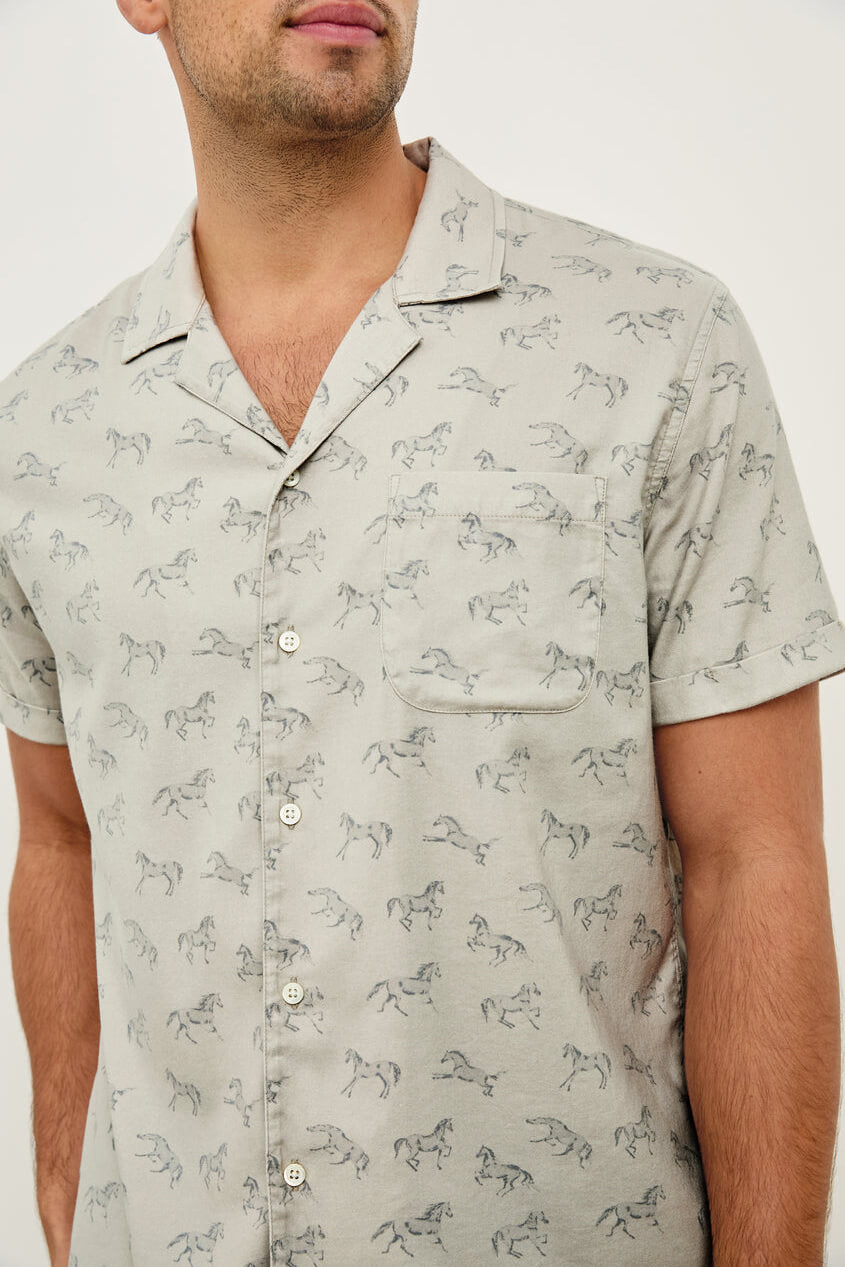 Rails Moreno Shirt in stallion parchment indigo