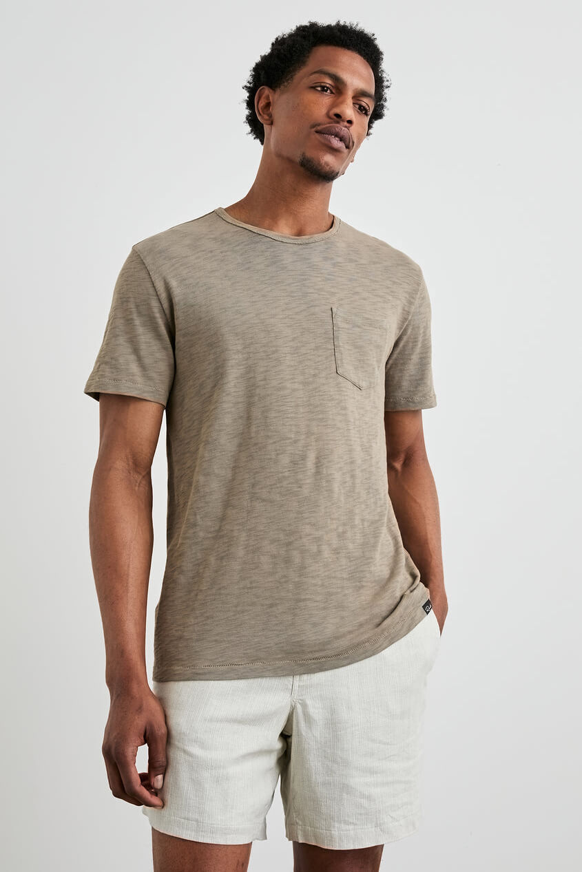 Rails skipper t shirt in barley