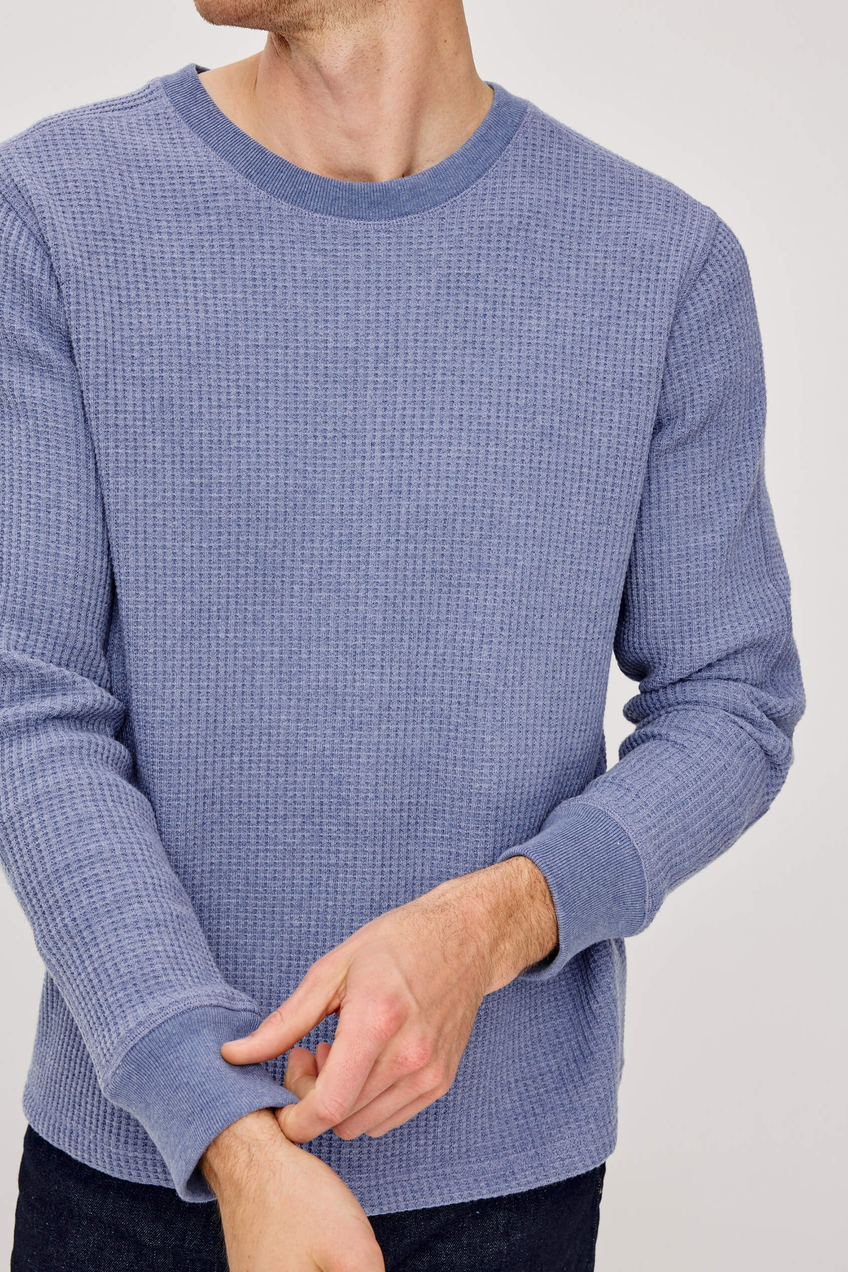 Rails Wade Thermal in blue heather