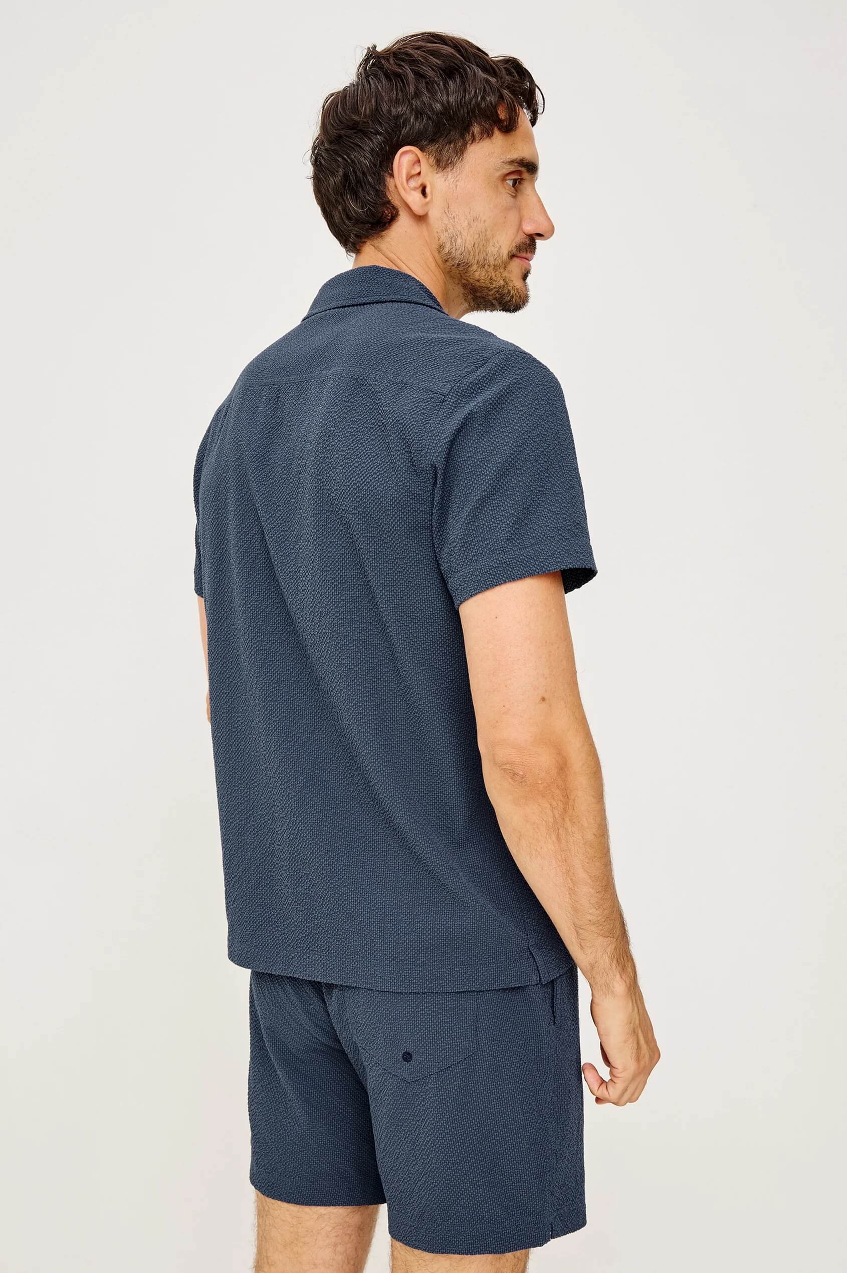 Rails Amalfi shirt in Stratos back fit
