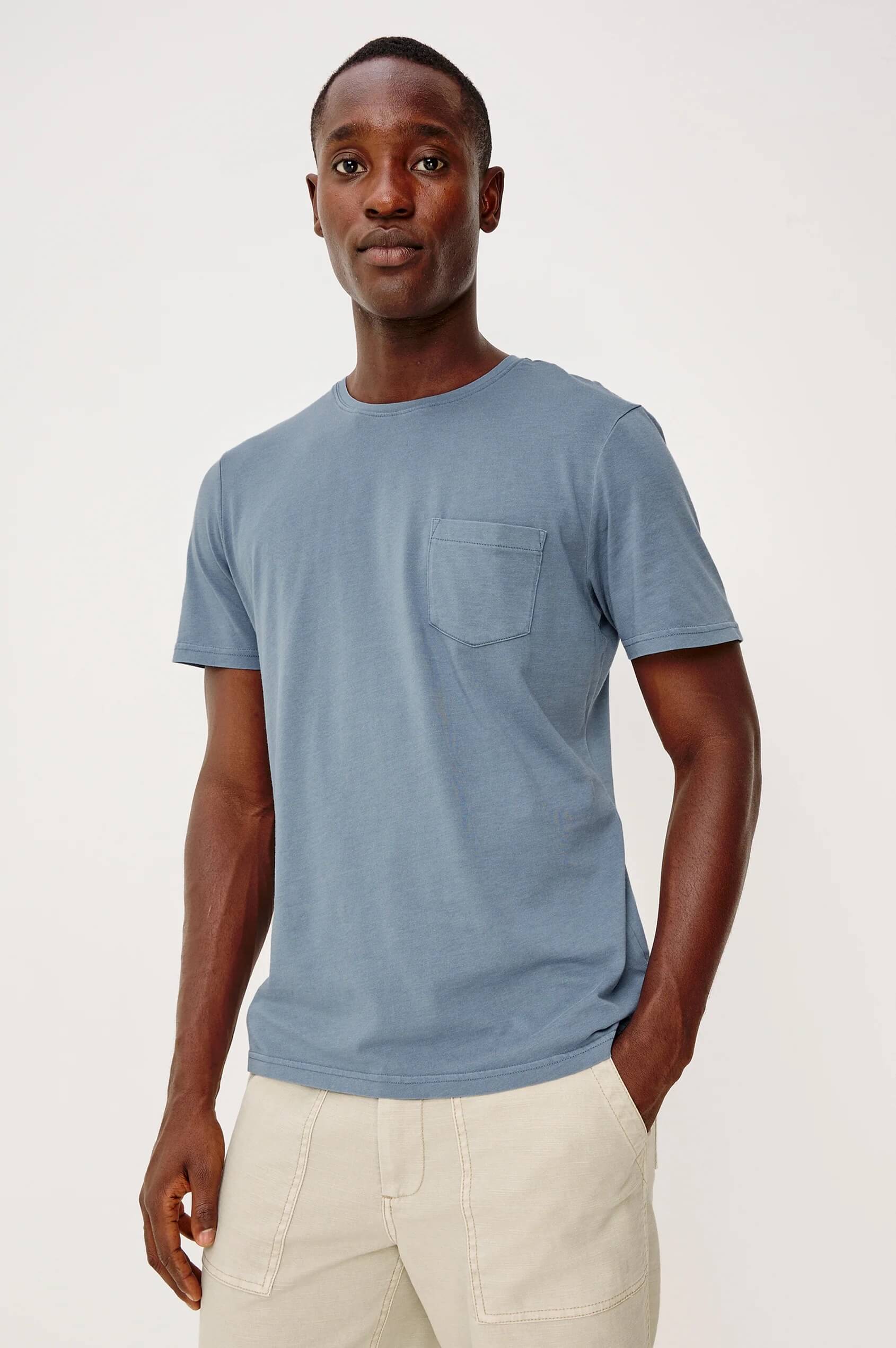 Rails Johnny t-shirt in Steel