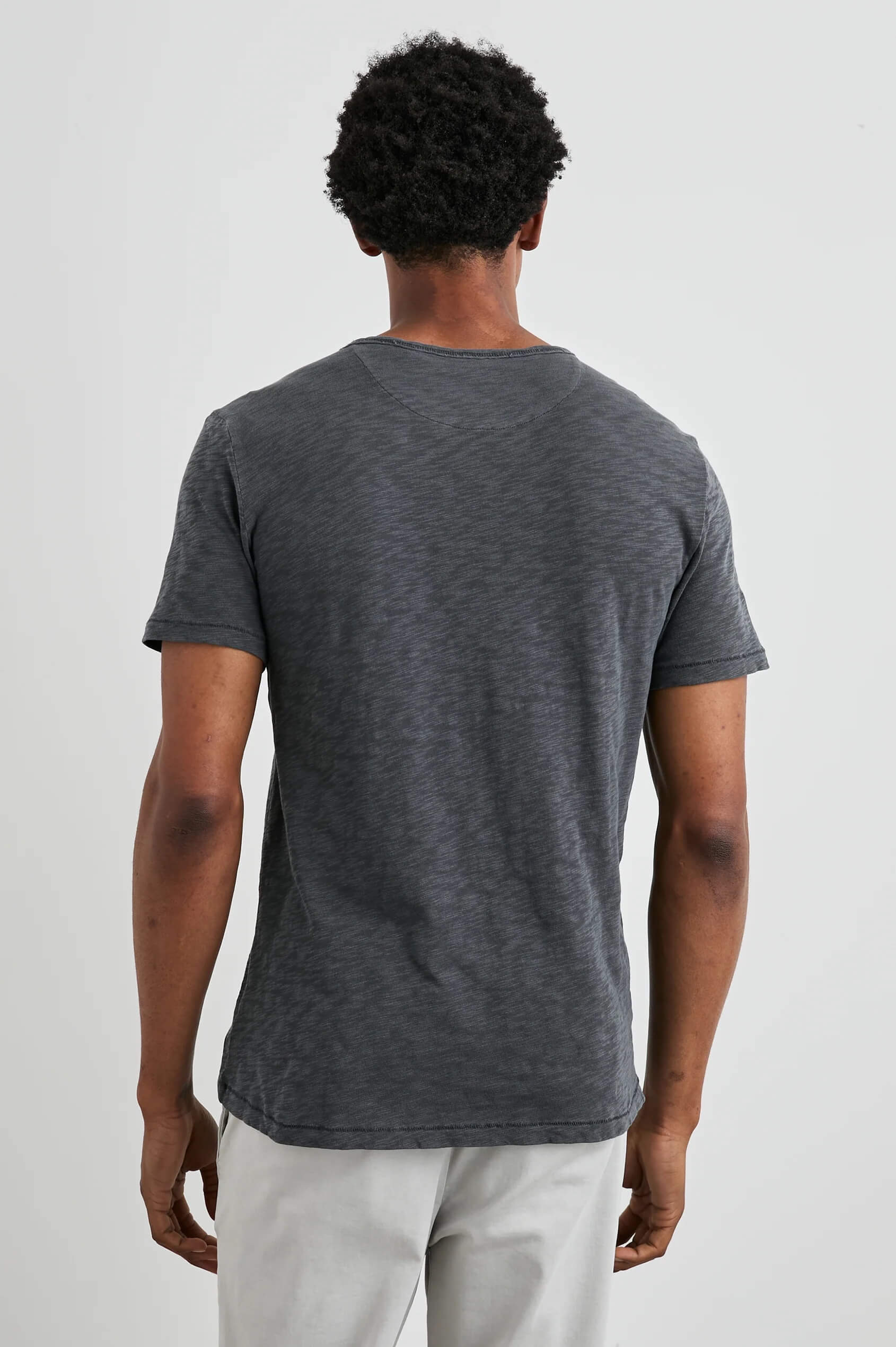 Rails Skippert shirt in Faded Navy back fit