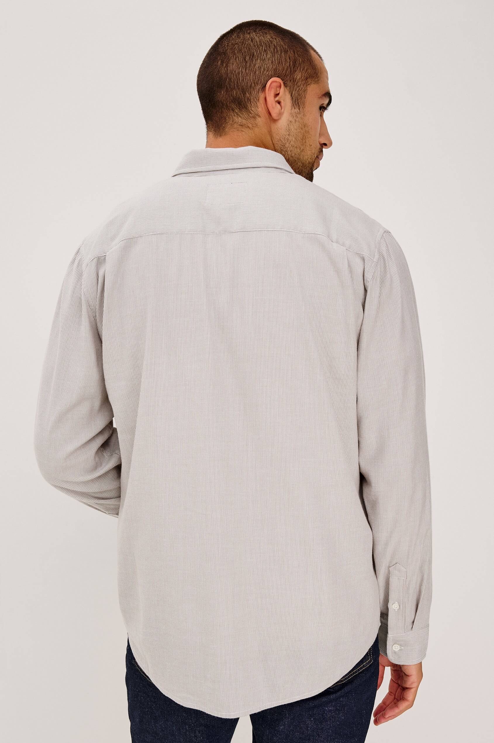 Rails Vance shirt Pebble Rope Stripe back fit