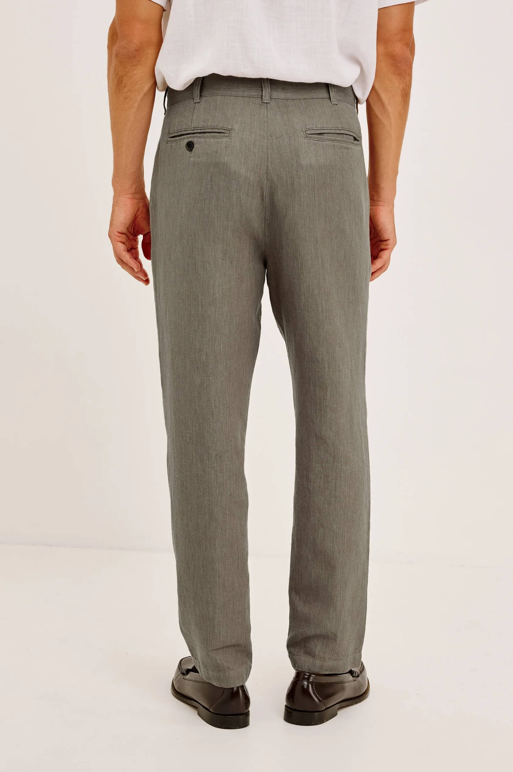 Rails Zimmer Pant in Walnut back fit