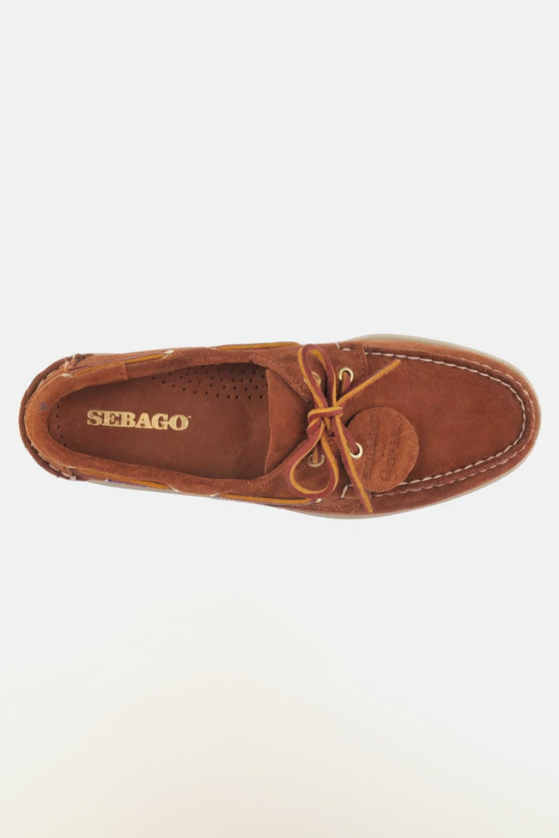 Sebago Portland Artisan in Castagna top view