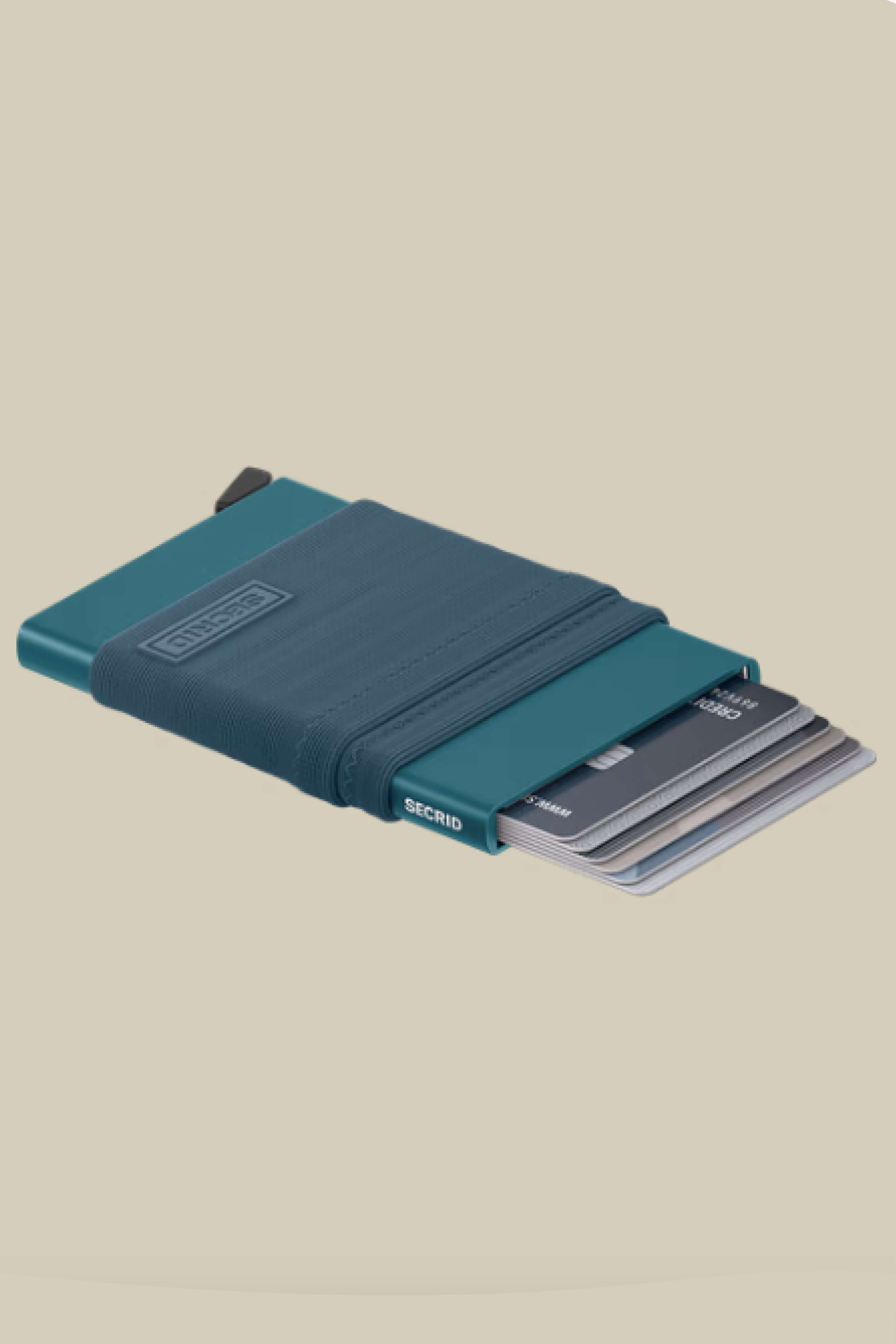 Secrid Flexwallet Teal cards