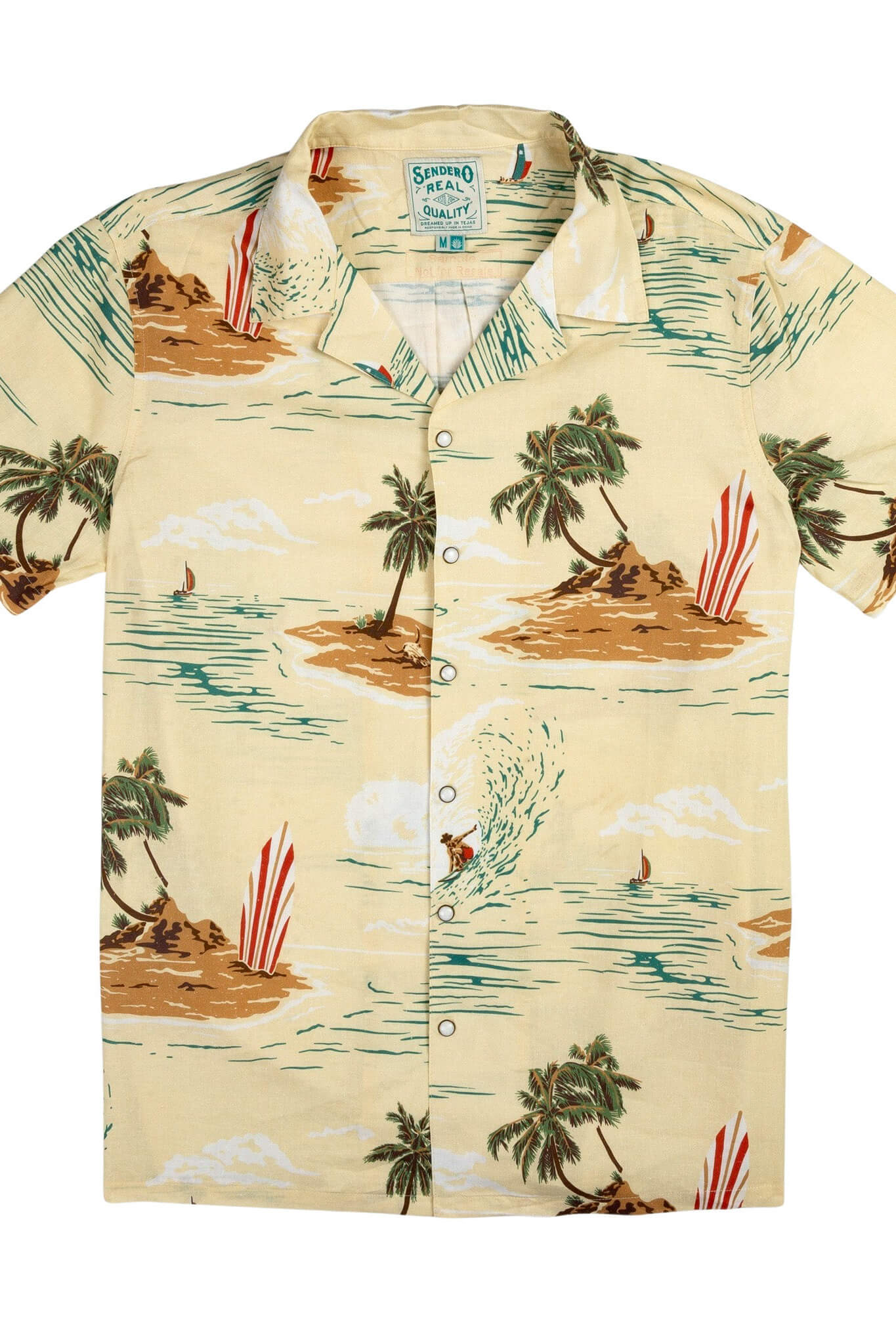 Sendero Padre Shirt in malibu cowboy