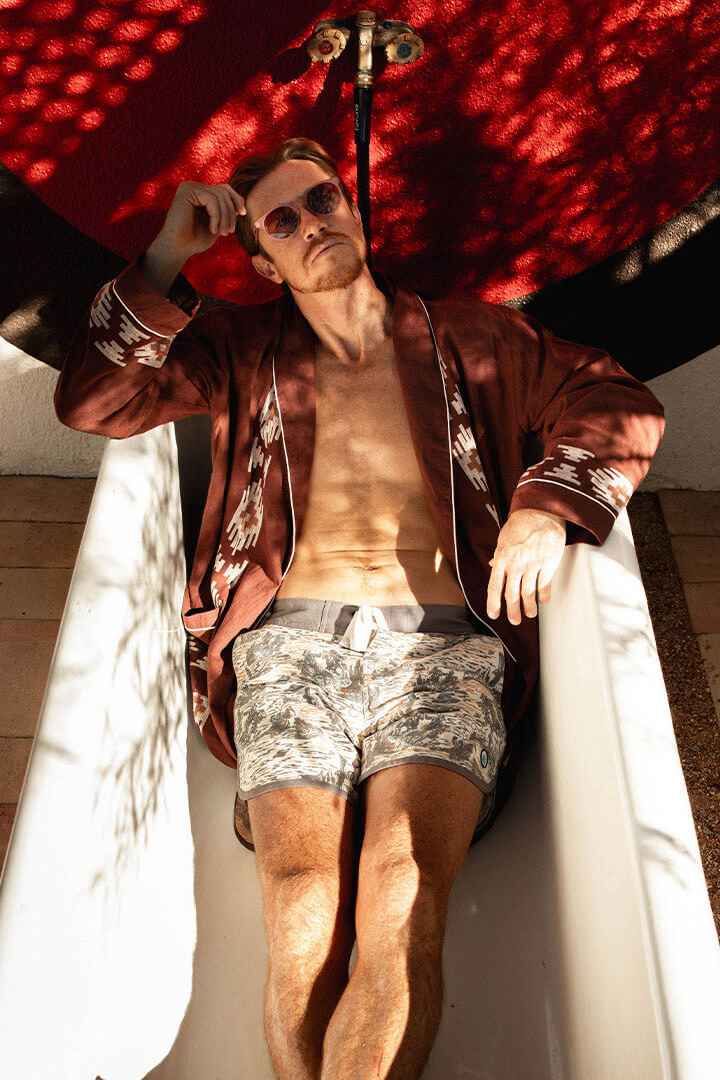 Sendero point bar boardshorts indesert abduction