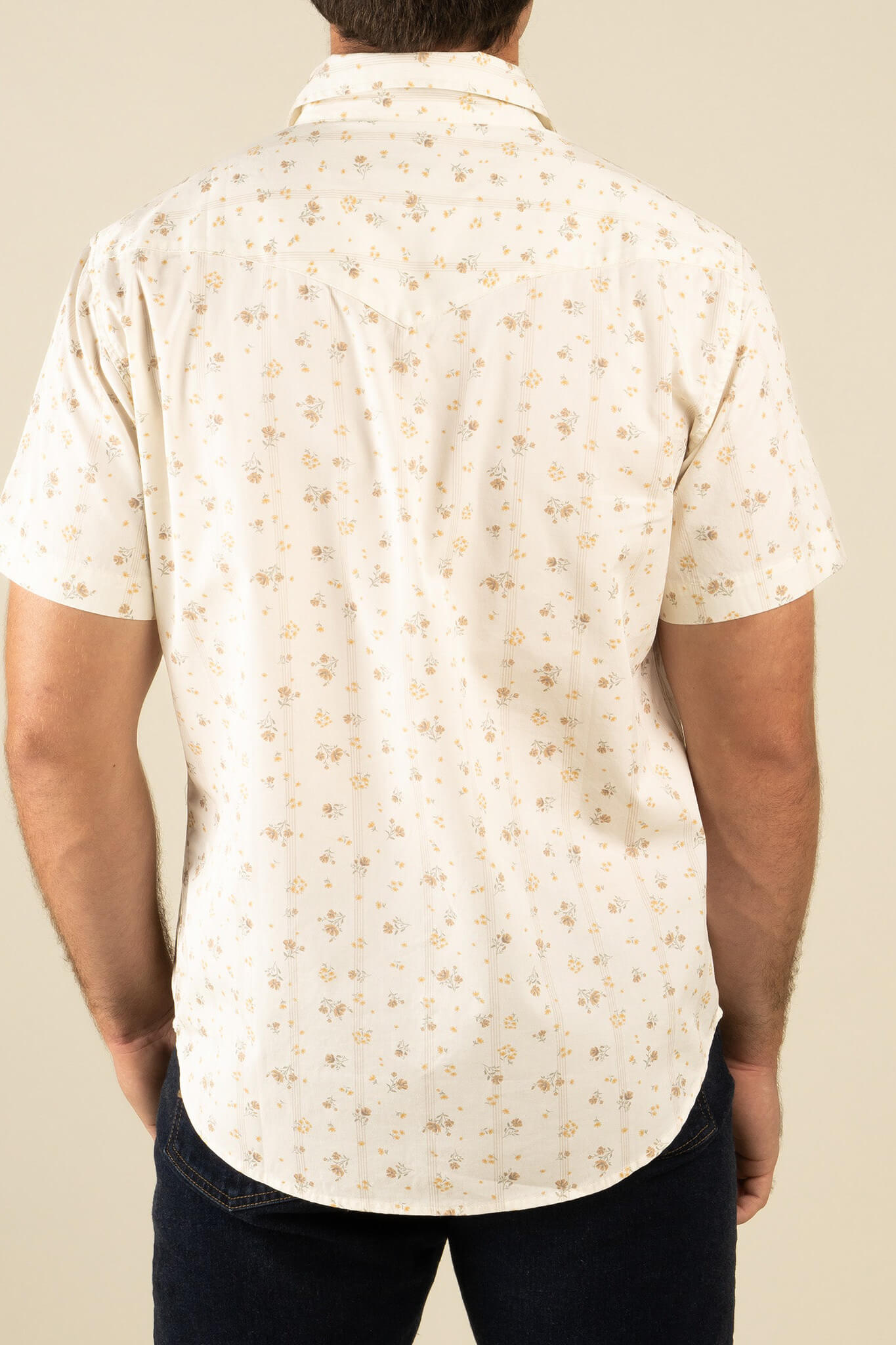 Sendero Wyatt Shirt in dustbloom back