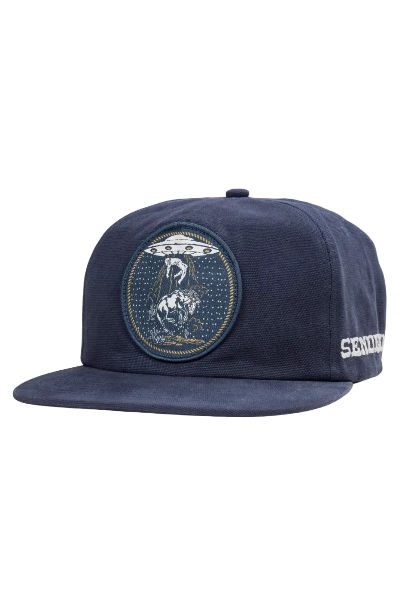Sendero Charros and Aliens hat front